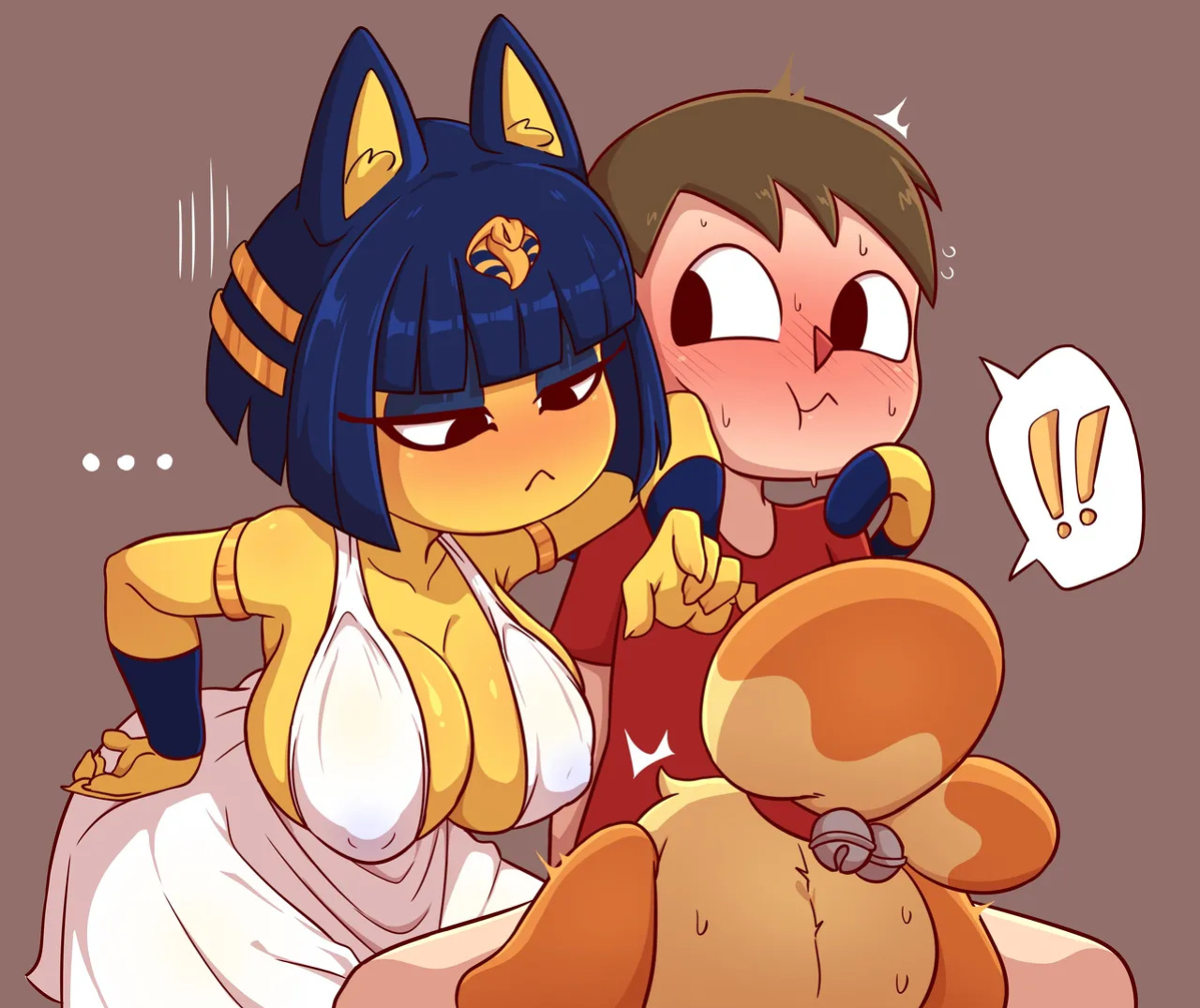 [Prokylan] Ankha x Mayor x Isabelle (Animal Crossing)