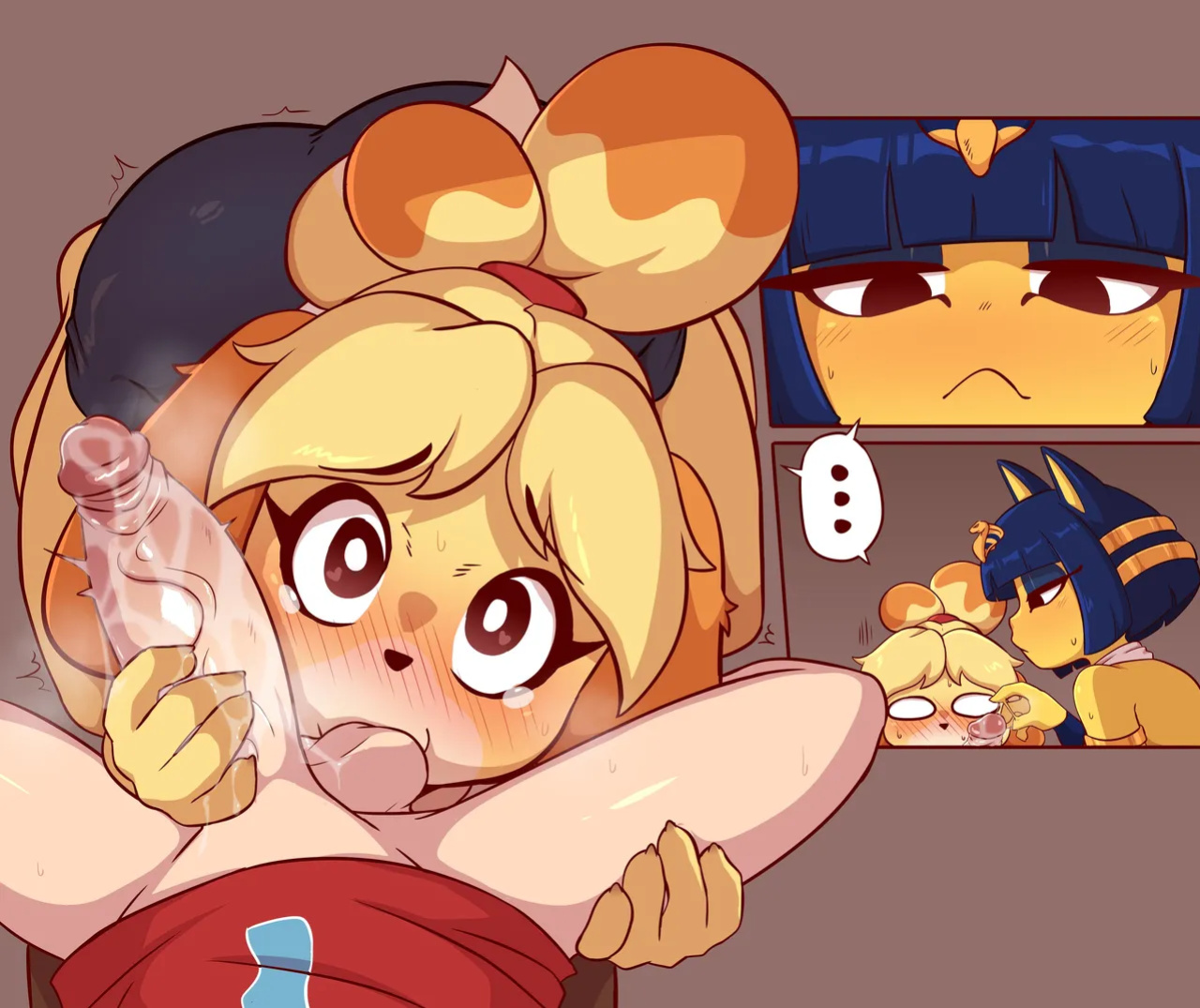 [Prokylan] Ankha x Mayor x Isabelle (Animal Crossing)