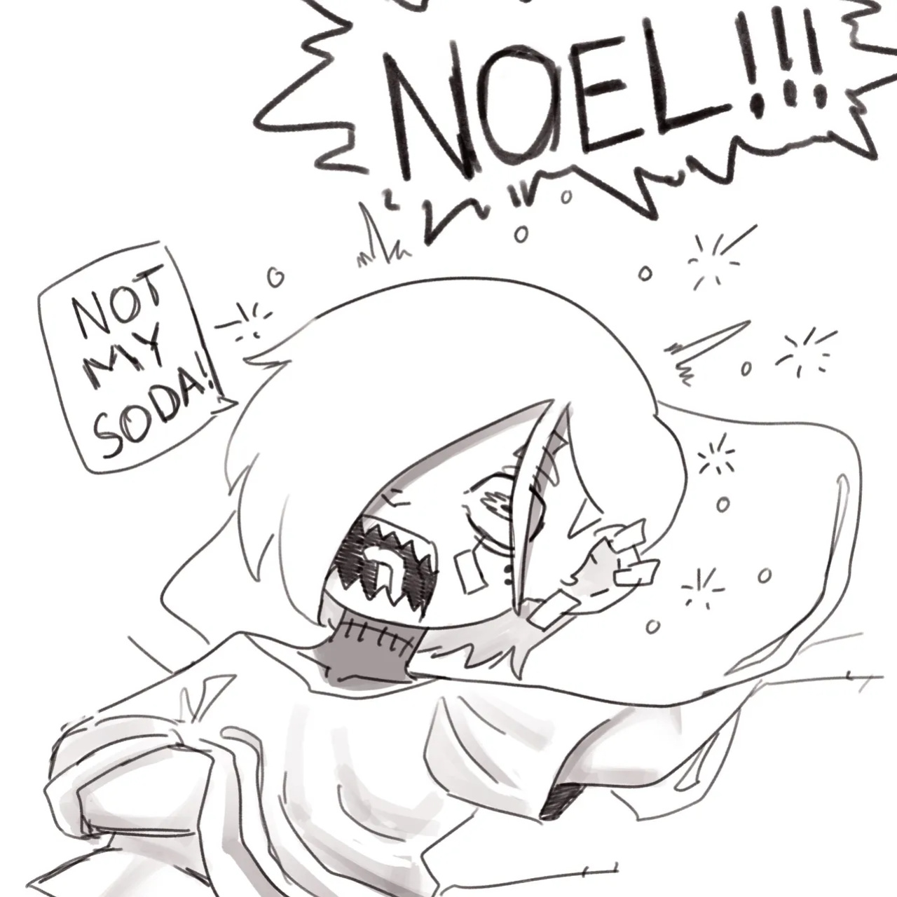[BurntArt] Noel and Friends (OC BurnArt)