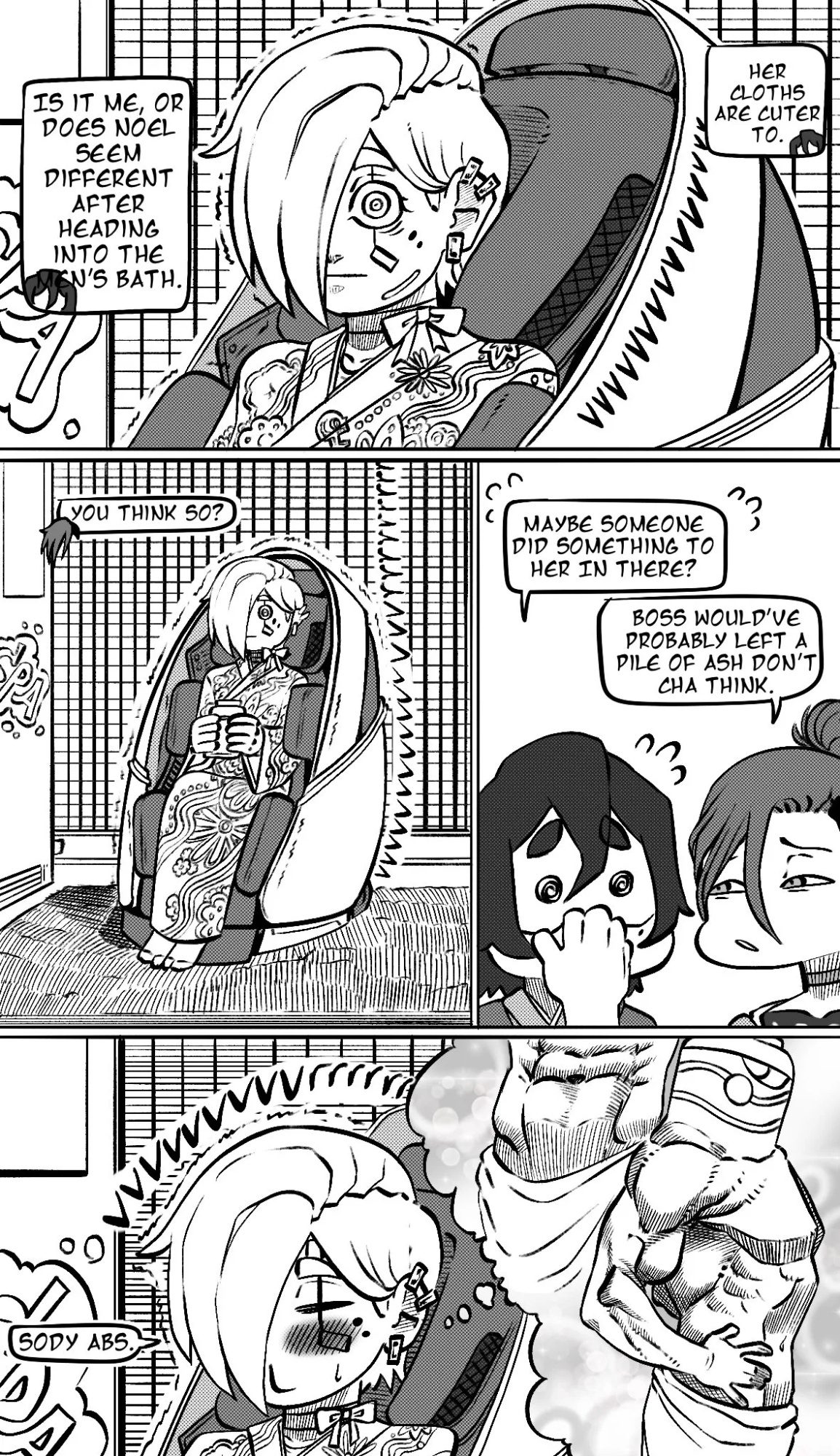 [BurntArt] Noel and Friends (OC BurnArt)