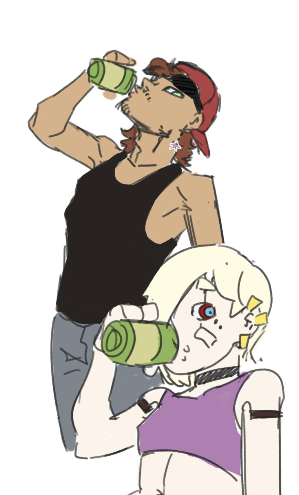 [BurntArt] Noel and Friends (OC BurnArt)