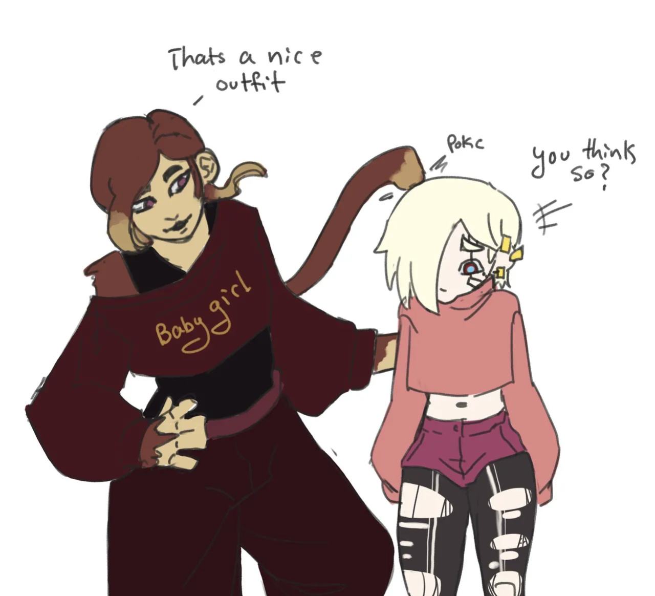 [BurntArt] Noel and Friends (OC BurnArt)
