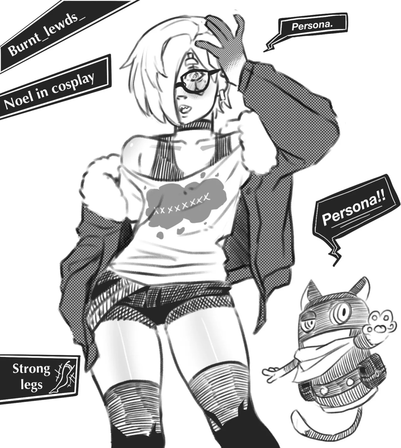 [BurntArt] Noel and Friends (OC BurnArt)