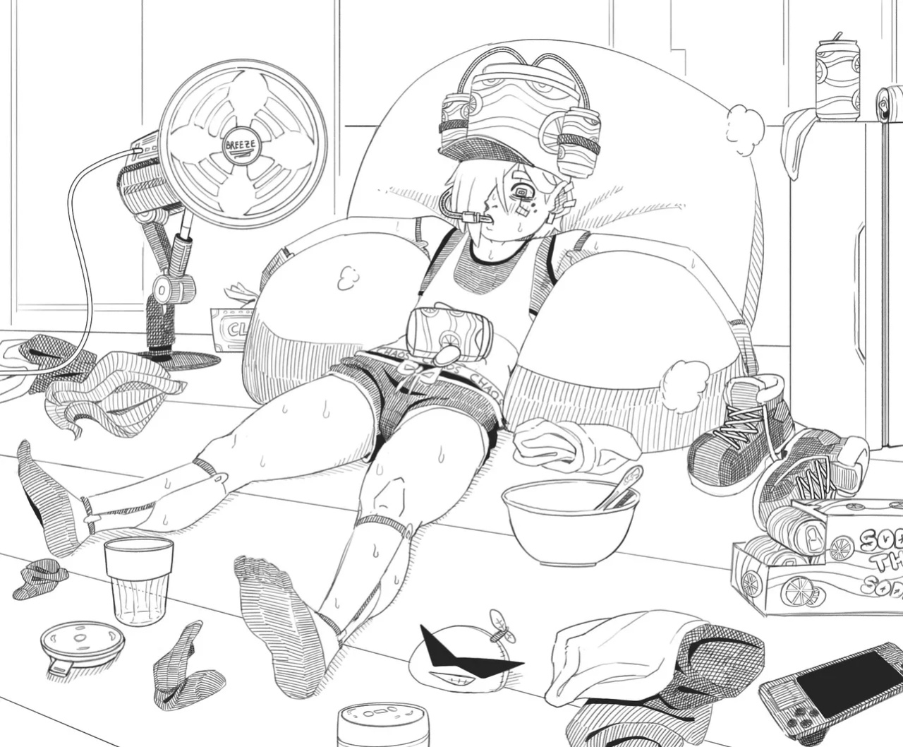 [BurntArt] Noel and Friends (OC BurnArt)