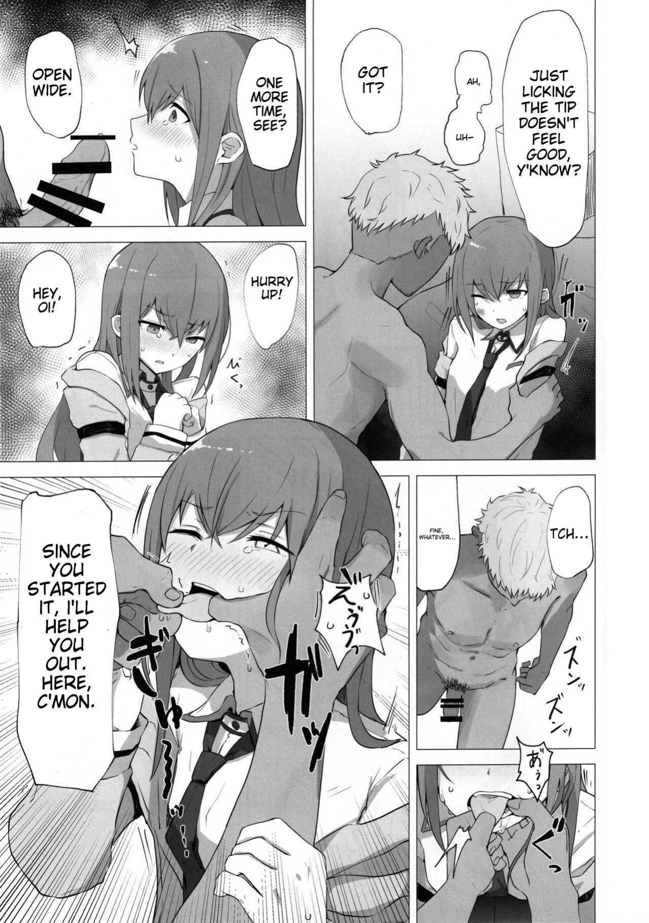 (C101) [Coffee no Mori (kahlua)] Chinpira-Kun ni Mechamecha ni Sareru Kurisu-Chan no Ero Hon (Steins;Gate) [AI Translated]