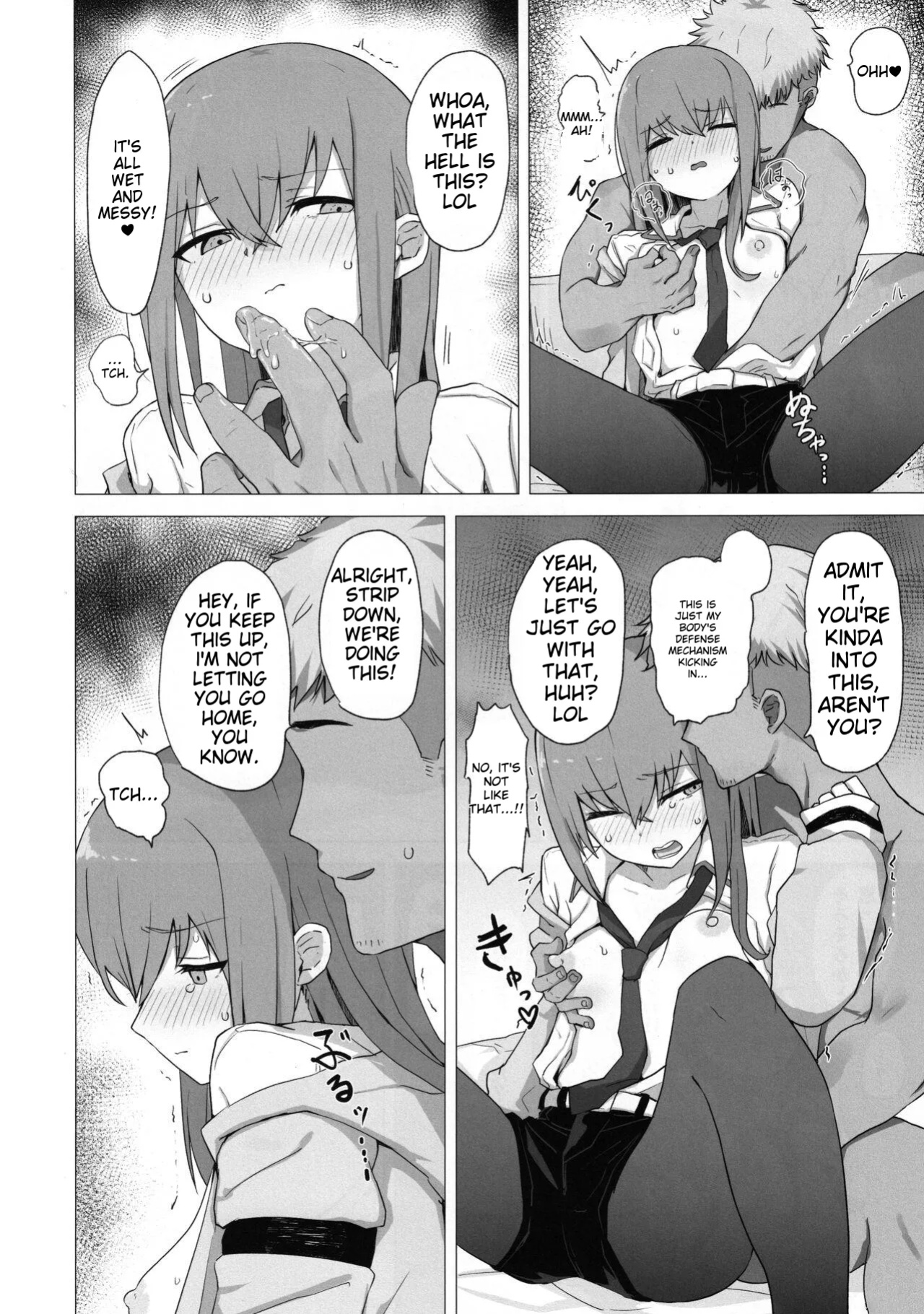 (C101) [Coffee no Mori (kahlua)] Chinpira-Kun ni Mechamecha ni Sareru Kurisu-Chan no Ero Hon (Steins;Gate) [AI Translated]