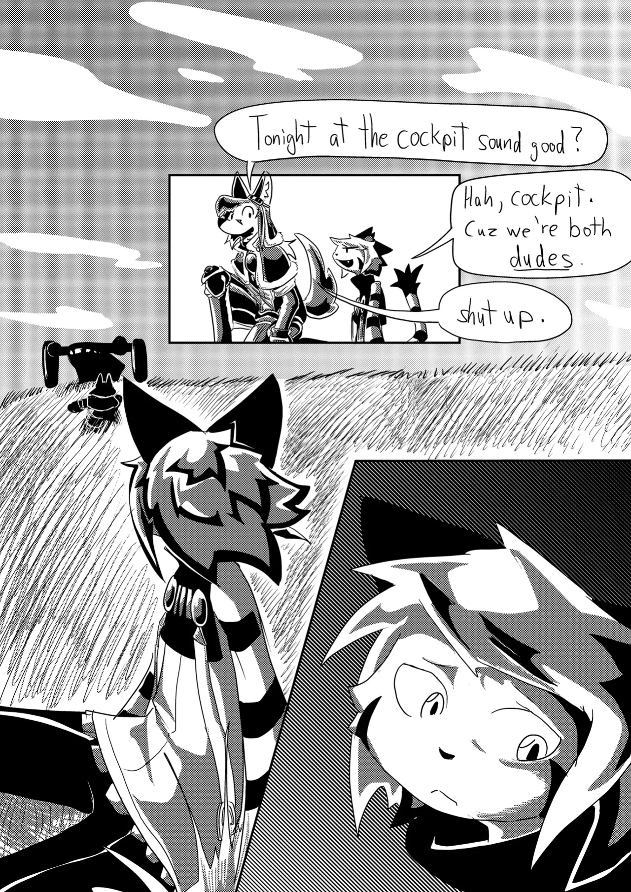 [DragonWeirdo] Nom D'un Chien! (Solatorobo: Red the Hunter)