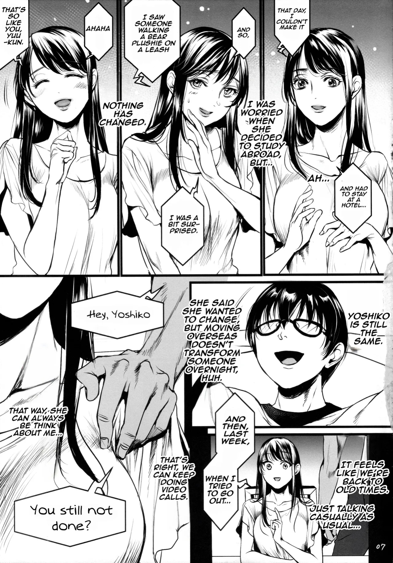 (C100) [Flieger (Ten)] Boku no Yoshiko no Hazudatta. Zanteiban | She was supposed to be my Yoshiko - Temporary version [Aishi21]