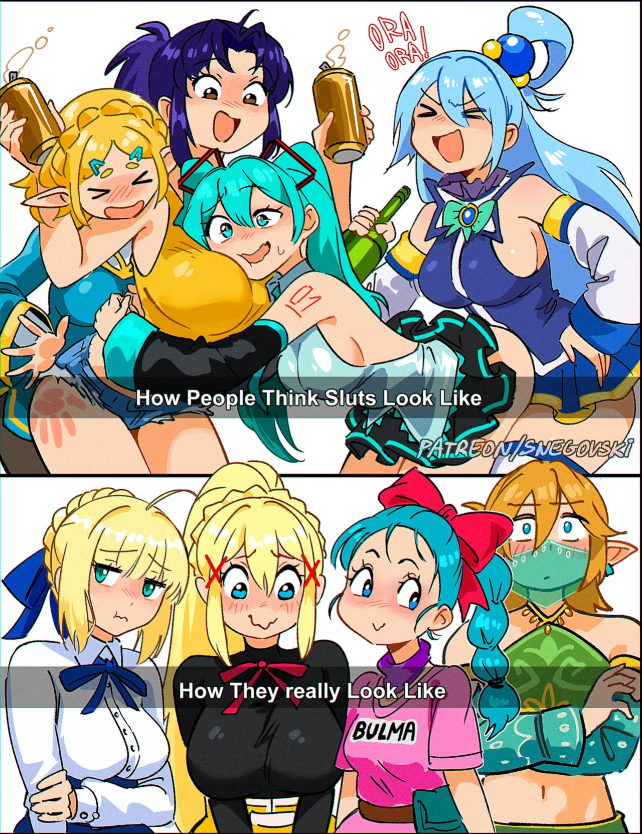 [Snegovski] Aqua, Miku & co. (various)