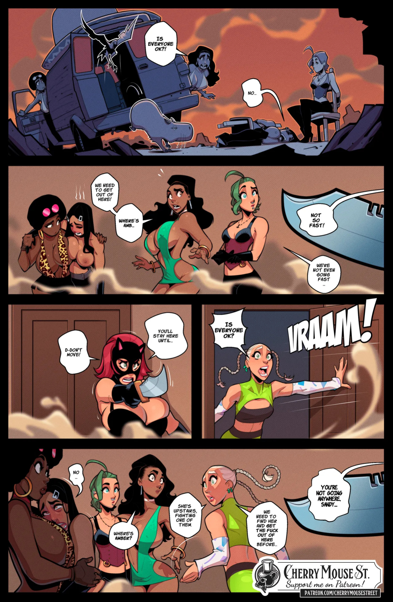 [Cherry Mouse Street] Trish & Amber: The Mexican Job [comic]