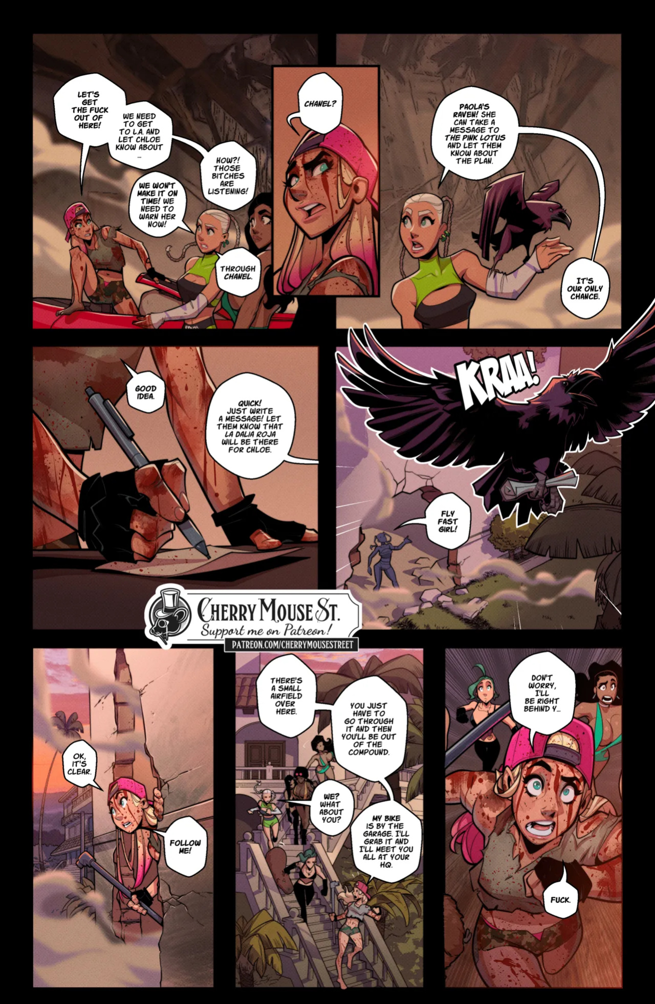 [Cherry Mouse Street] Trish & Amber: The Mexican Job [comic]