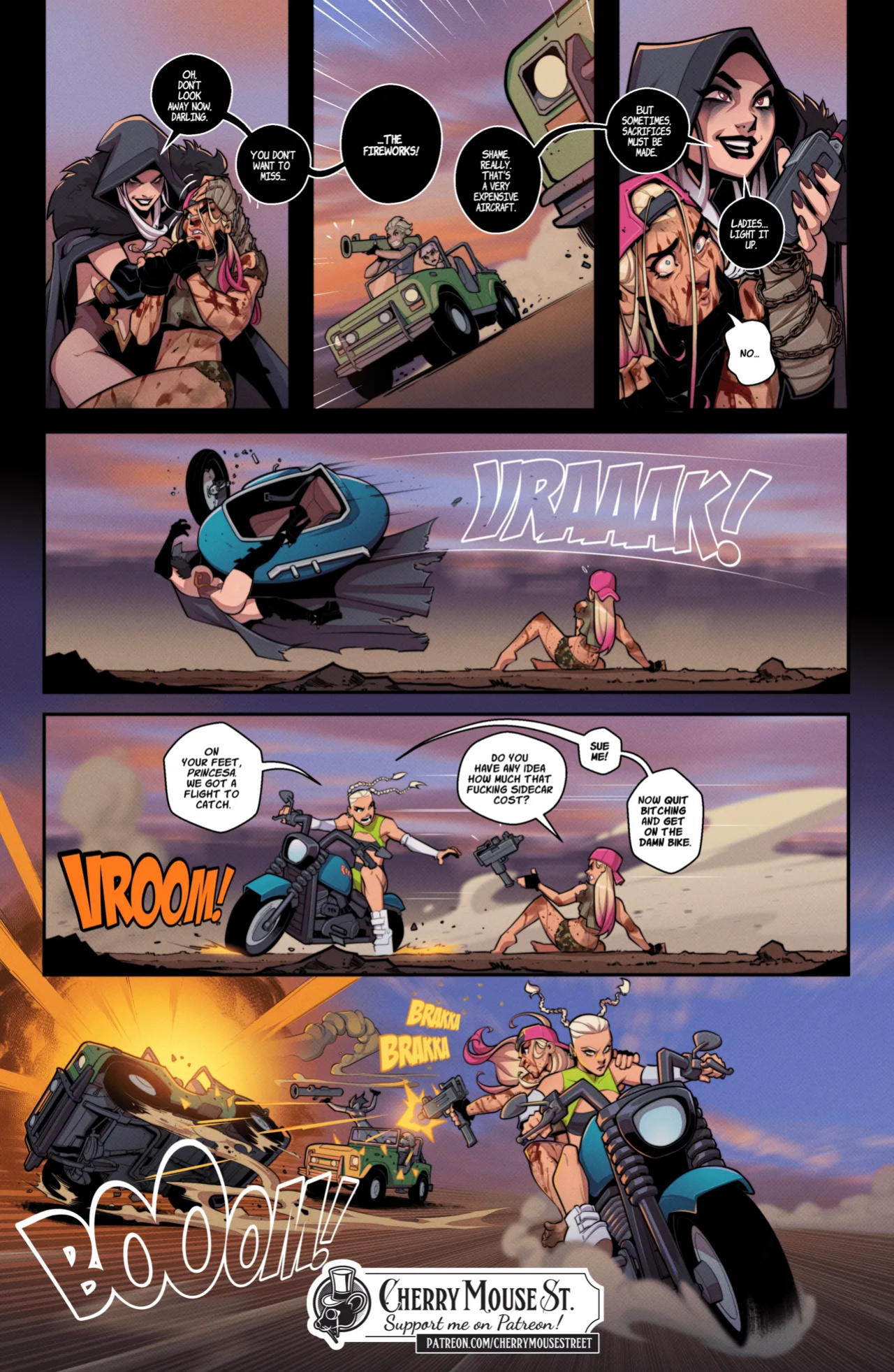 [Cherry Mouse Street] Trish & Amber: The Mexican Job [comic]