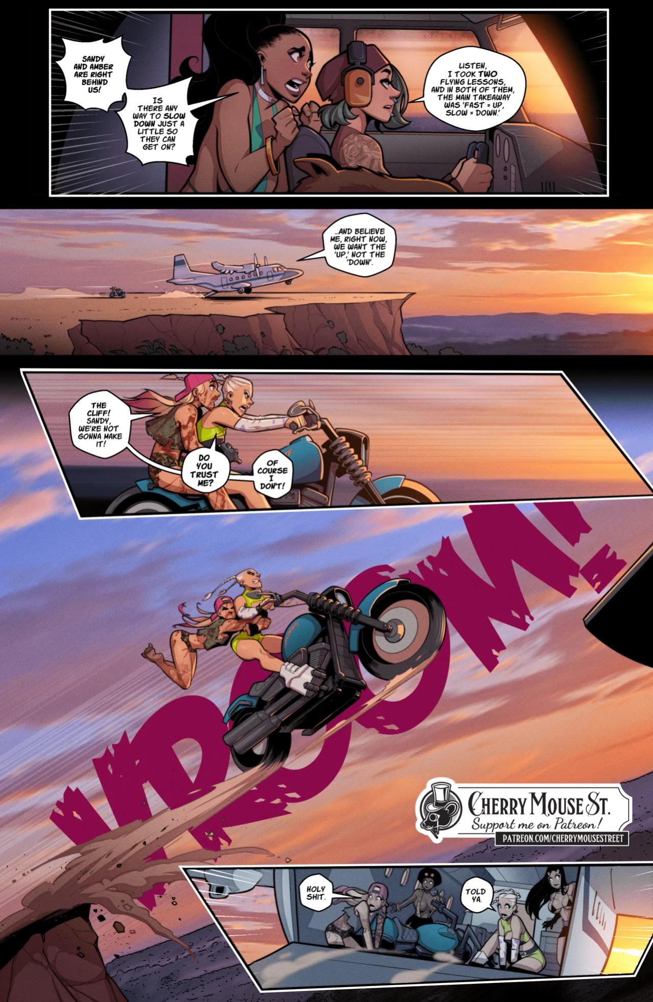 [Cherry Mouse Street] Trish & Amber: The Mexican Job [comic]