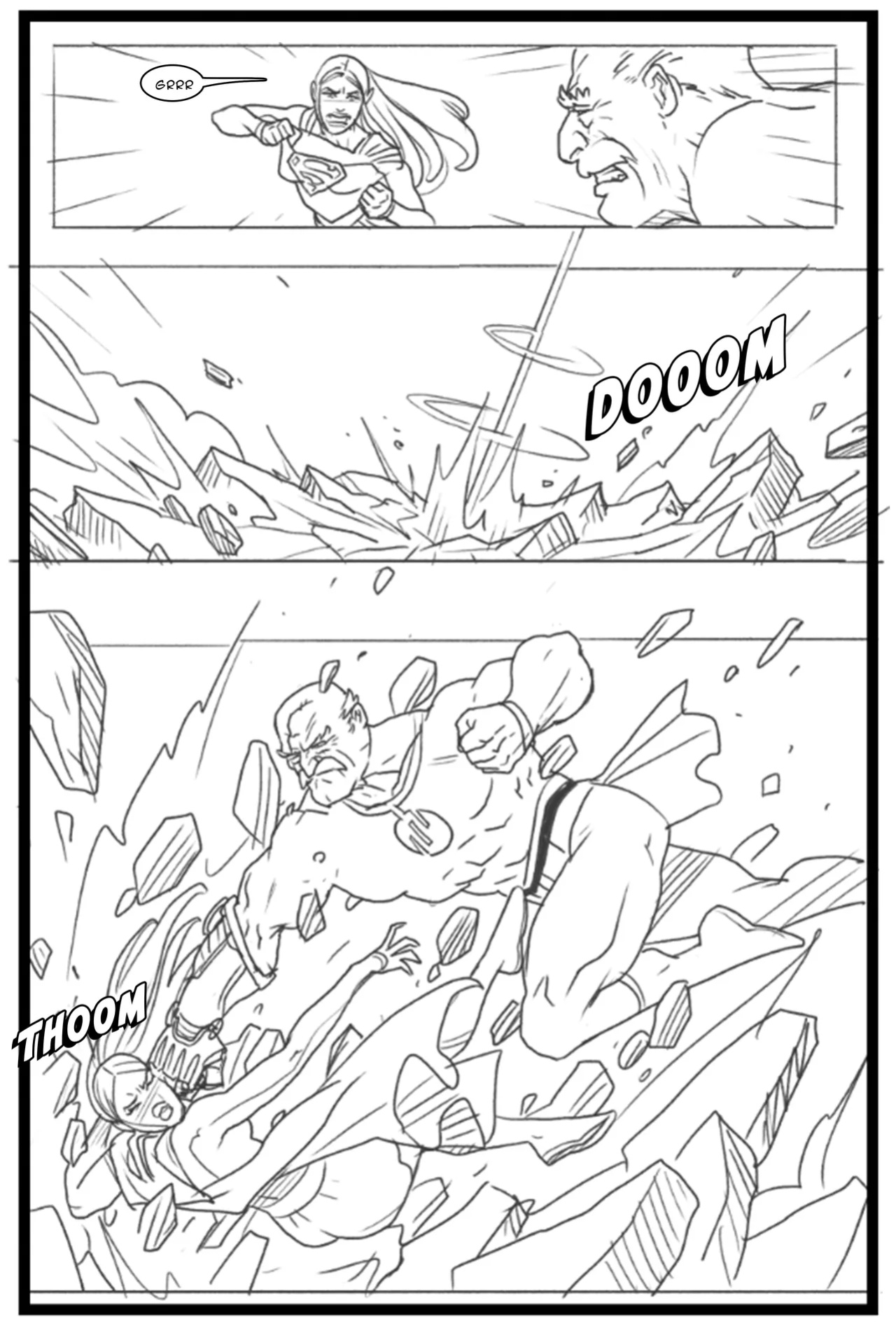 [Pegasus] Supergirl vs Conquest