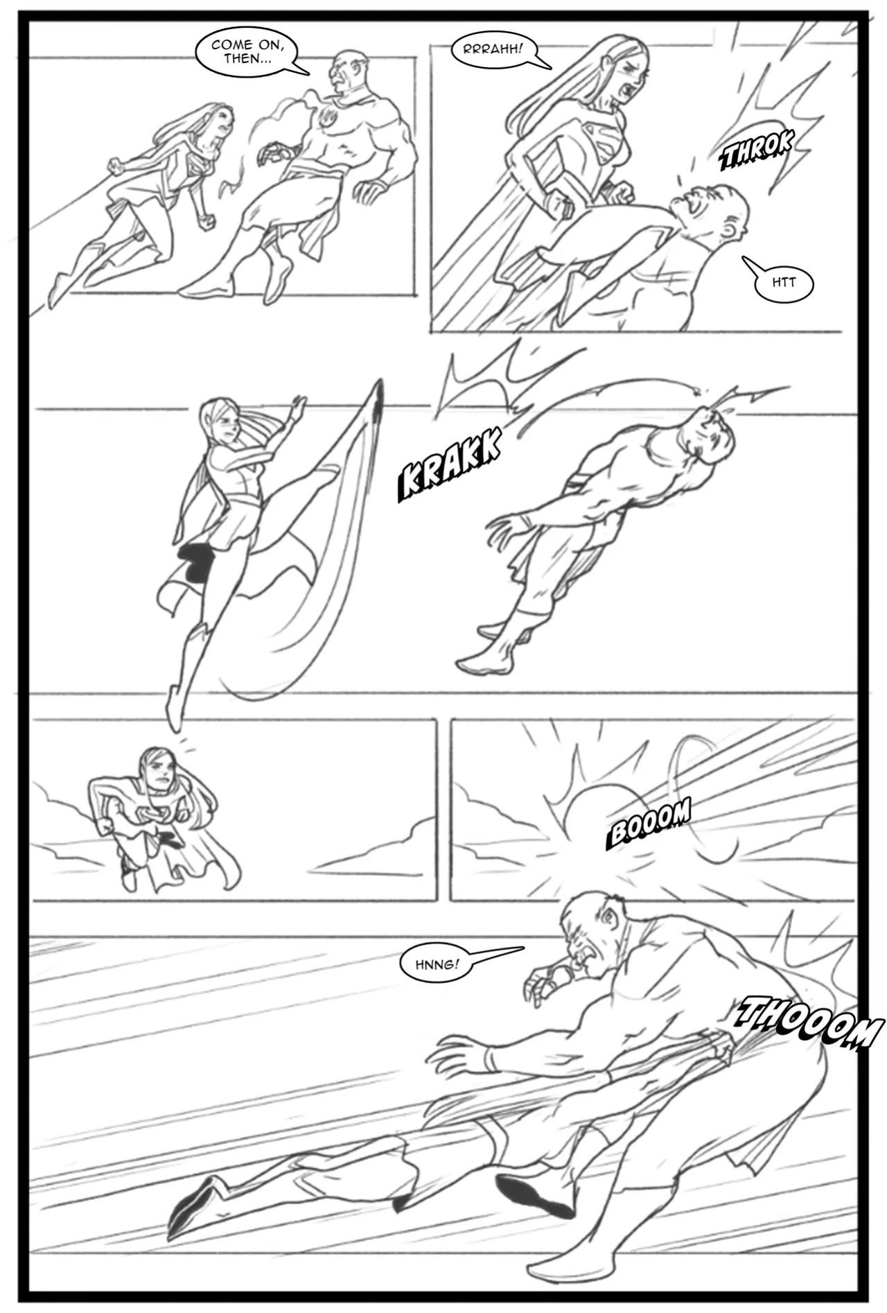 [Pegasus] Supergirl vs Conquest