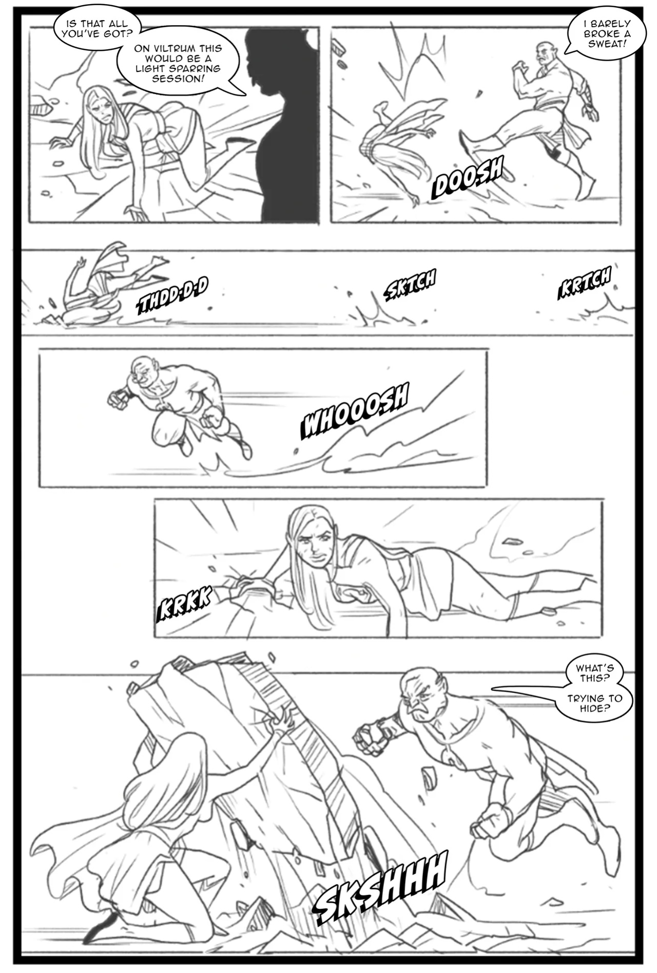 [Pegasus] Supergirl vs Conquest