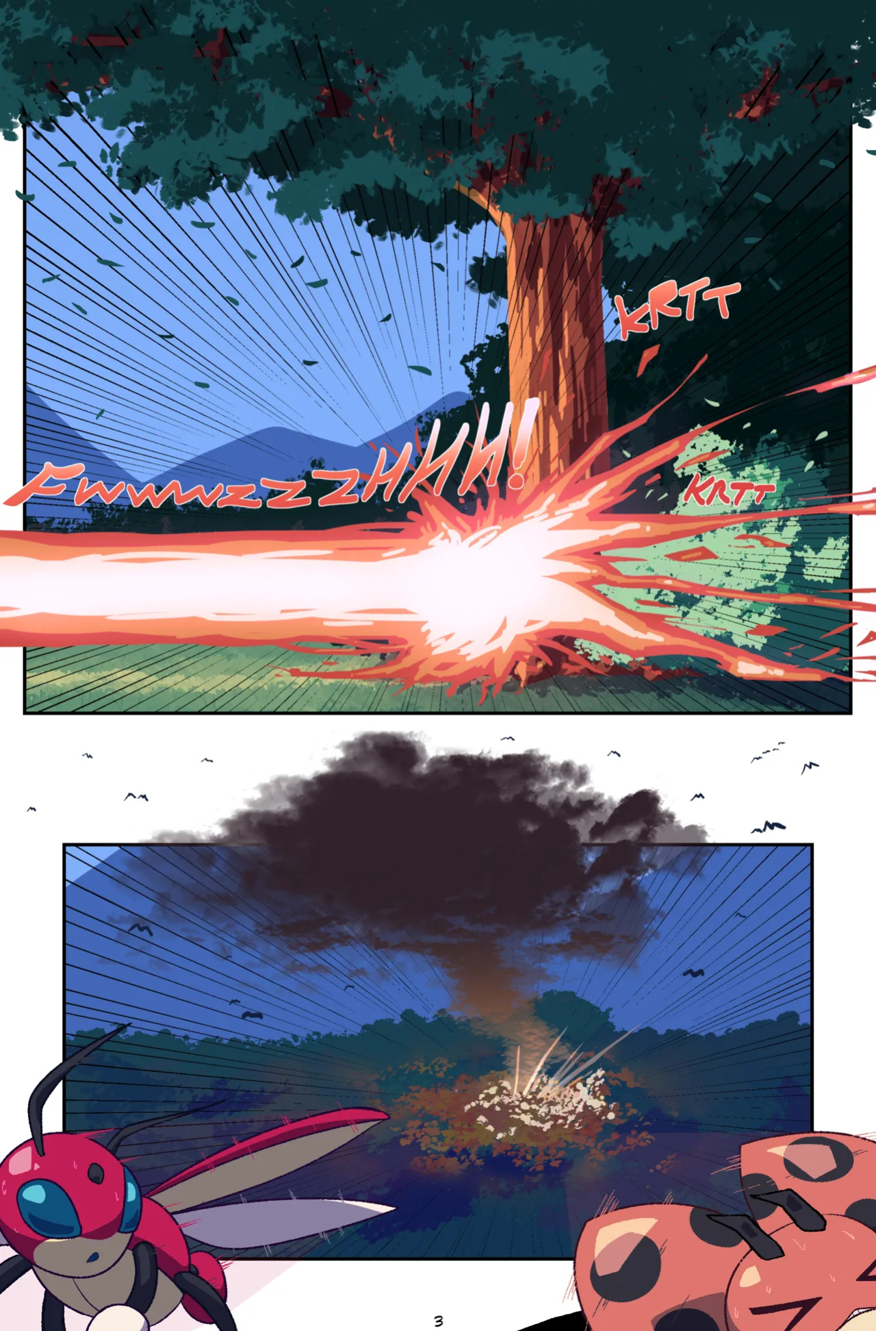 [Cuchuflin] Bug bite Chapter 5, Roads (Pokemon)