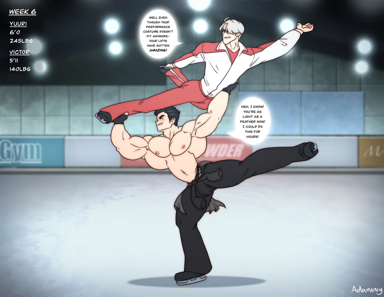 [Adamony] Yuuri & Victor’s New Sponsor!