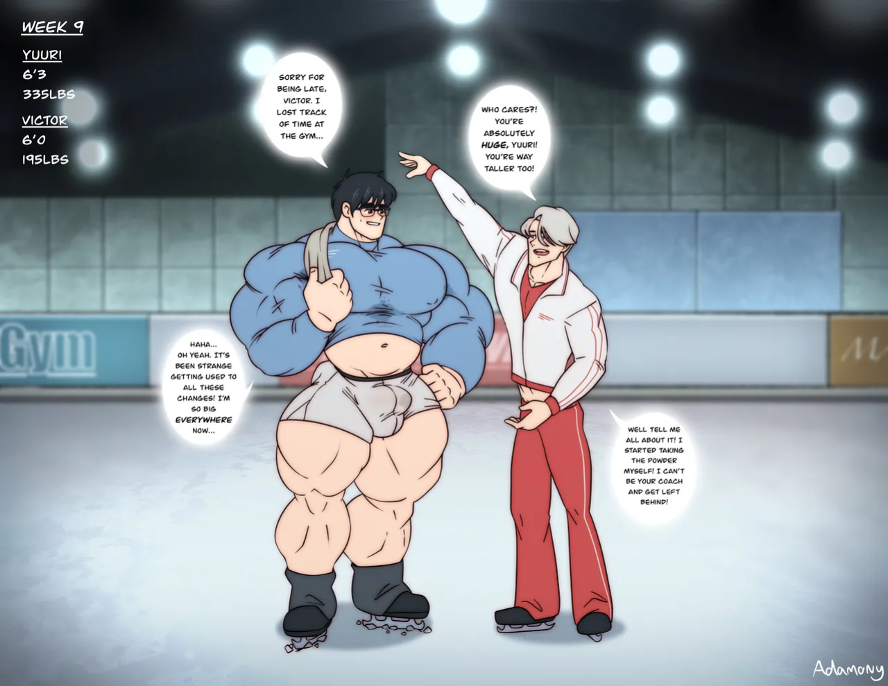 [Adamony] Yuuri & Victor’s New Sponsor!