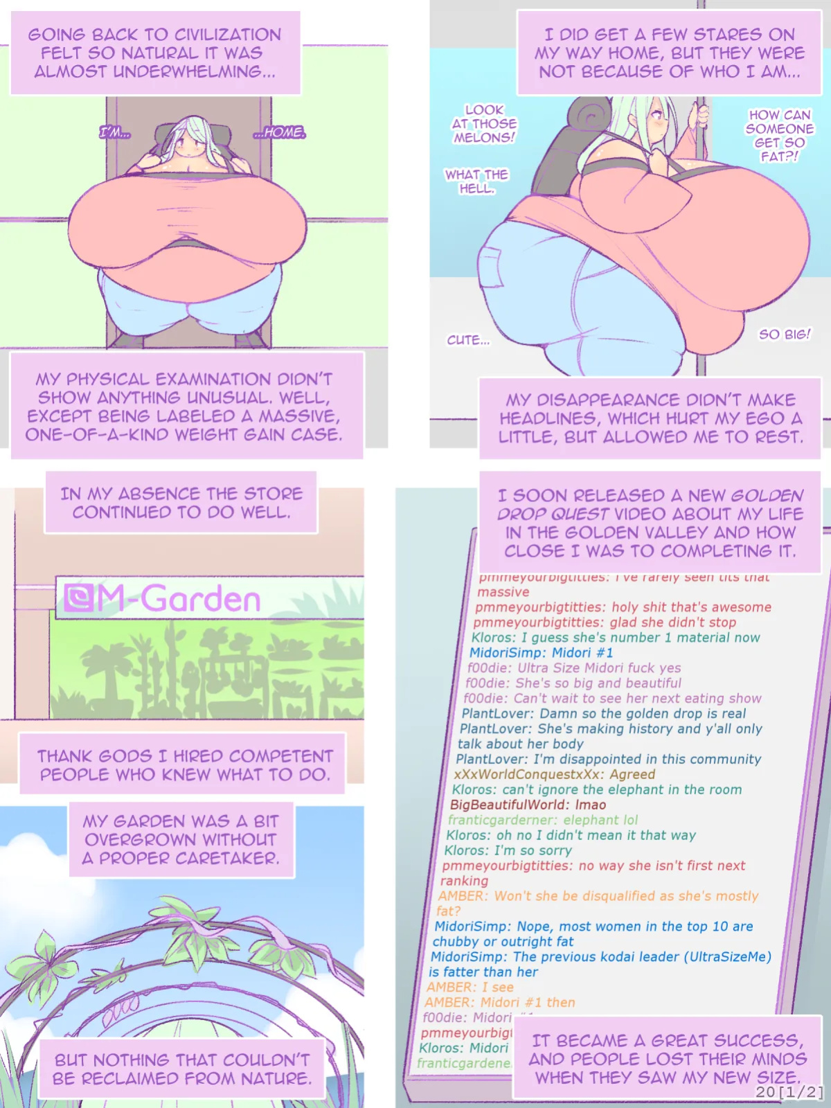 Midori's Growth - pixiveo [ English / Complete ]