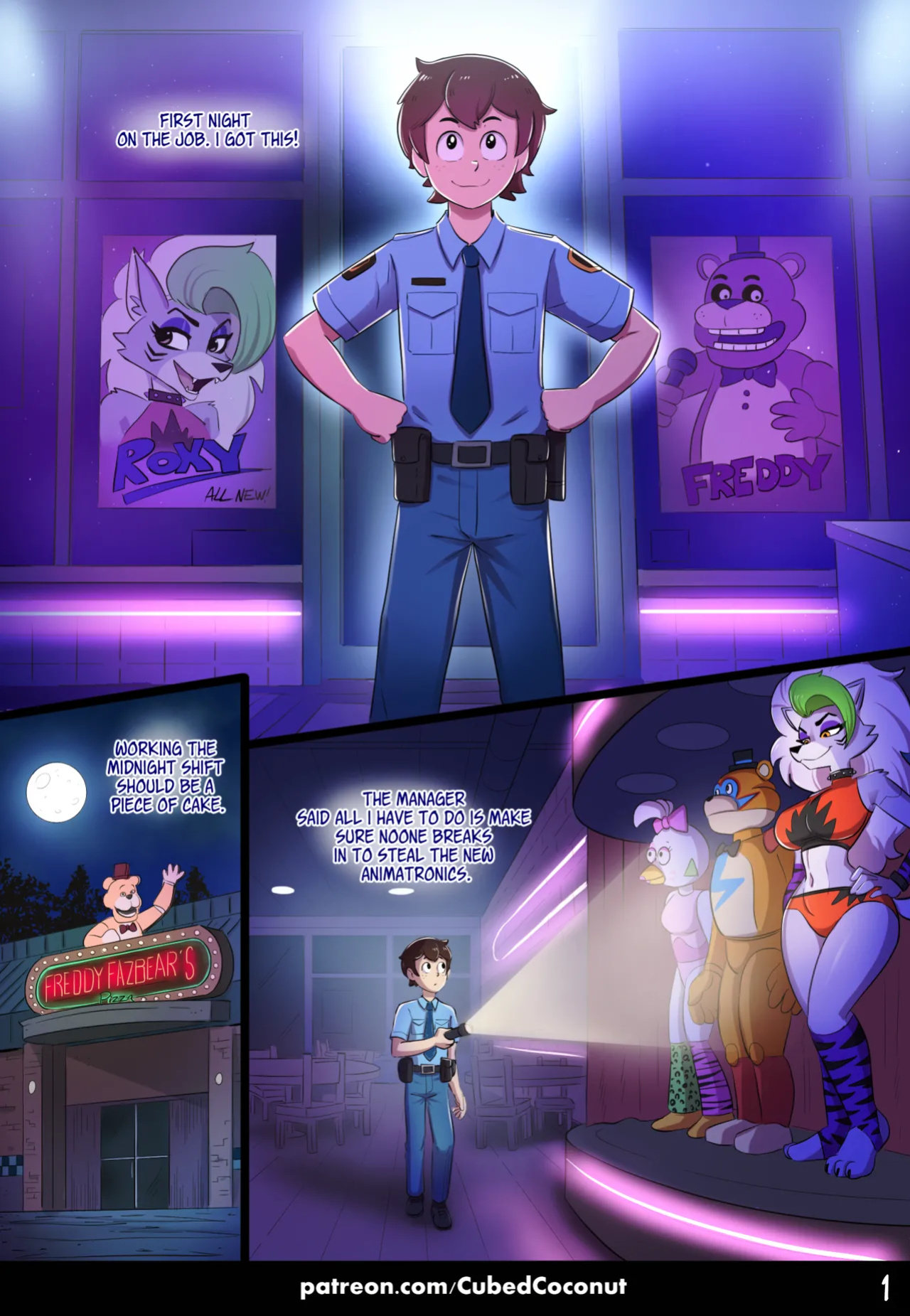 [CubedCoconut] Roxy After Dark (Five Nights at Freddy's)