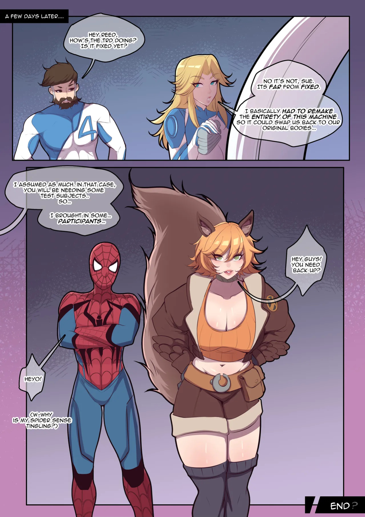 [TSFSingularity (Oznovx)] 2Fun4Ya! (Marvel Rivals)