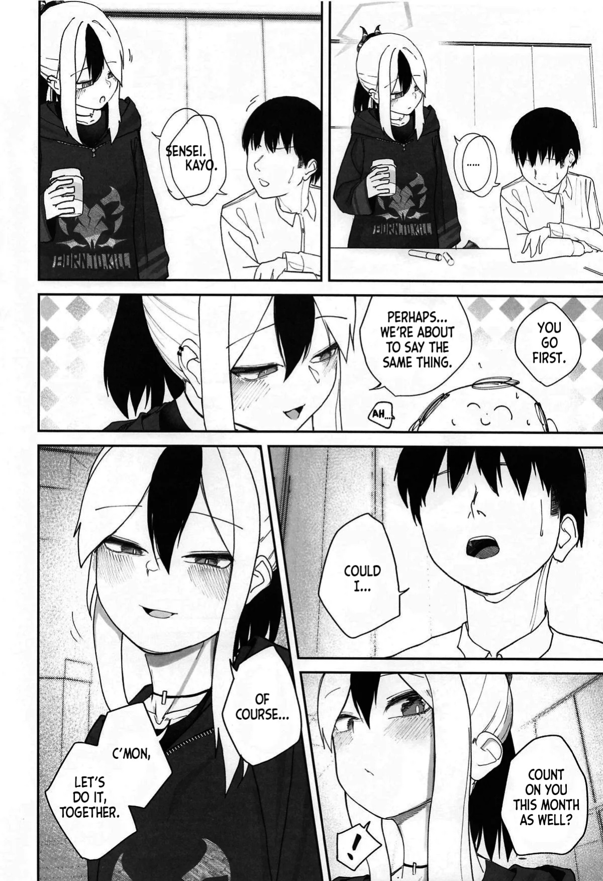 (C105) [DION (DION)] Nadenade Chuudoku. | For Pats and Kisses (Blue Archive) [MMAG Translations]