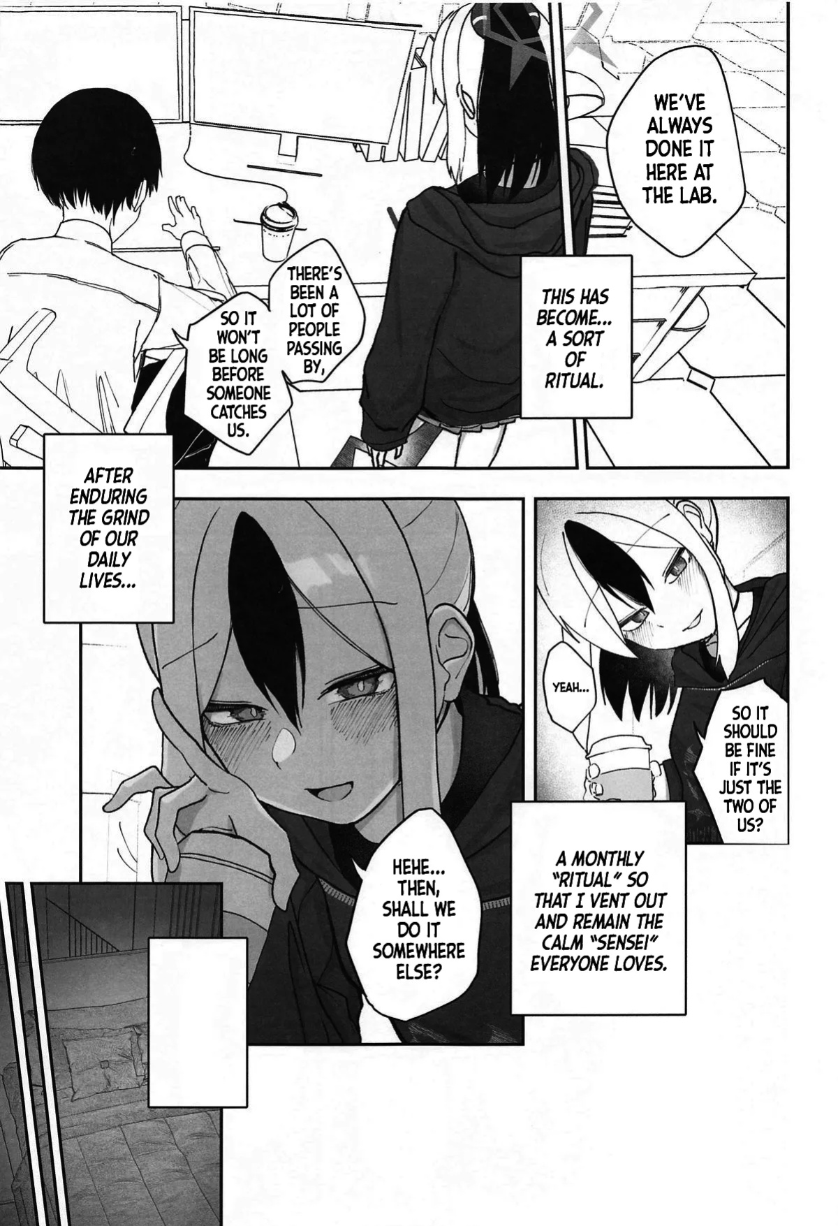 (C105) [DION (DION)] Nadenade Chuudoku. | For Pats and Kisses (Blue Archive) [MMAG Translations]