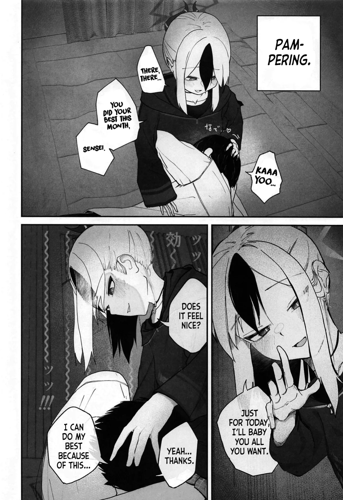 (C105) [DION (DION)] Nadenade Chuudoku. | For Pats and Kisses (Blue Archive) [MMAG Translations]