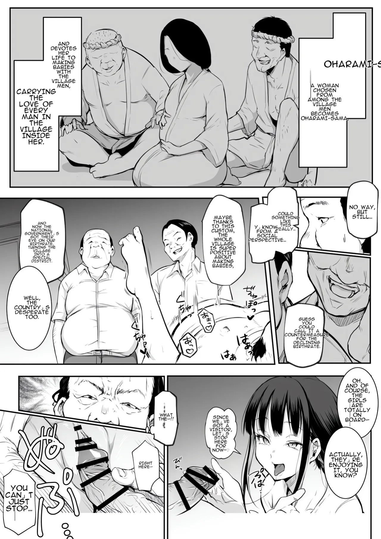 [Hanamori Bambi (Babi)] Oharami-Sama Second Story 1-2 [AI translated]