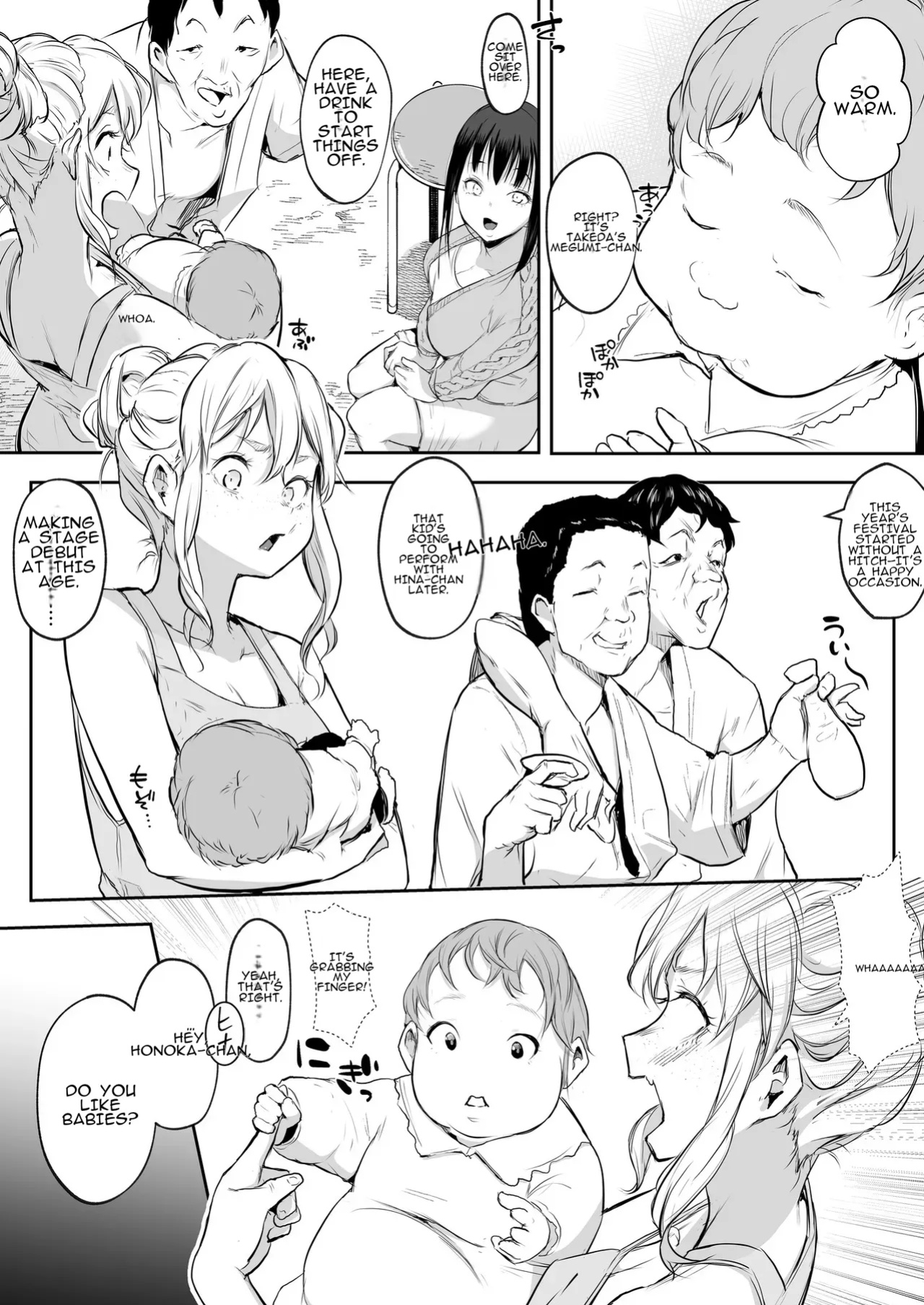 [Hanamori Bambi (Babi)] Oharami-Sama Second Story 1-2 [AI translated]