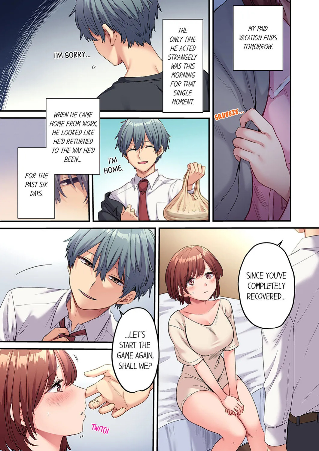 [Toba Ayuhata] Netorare SEX wa 1-Shuukan - Kuzu Osananajimi ni Ijimerarete, Ikasarete... 3-12 | Forced to Have Sex For a Week— Teased and Forced to Come by My Piece of Trash Childhood Friend 3-12