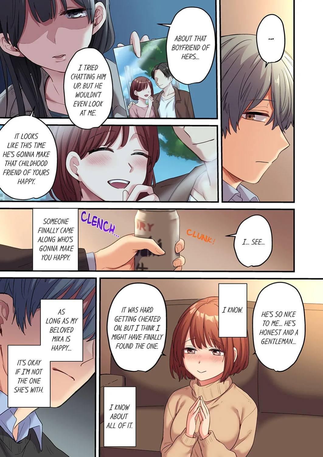 [Toba Ayuhata] Netorare SEX wa 1-Shuukan - Kuzu Osananajimi ni Ijimerarete, Ikasarete... 3-12 | Forced to Have Sex For a Week— Teased and Forced to Come by My Piece of Trash Childhood Friend 3-12