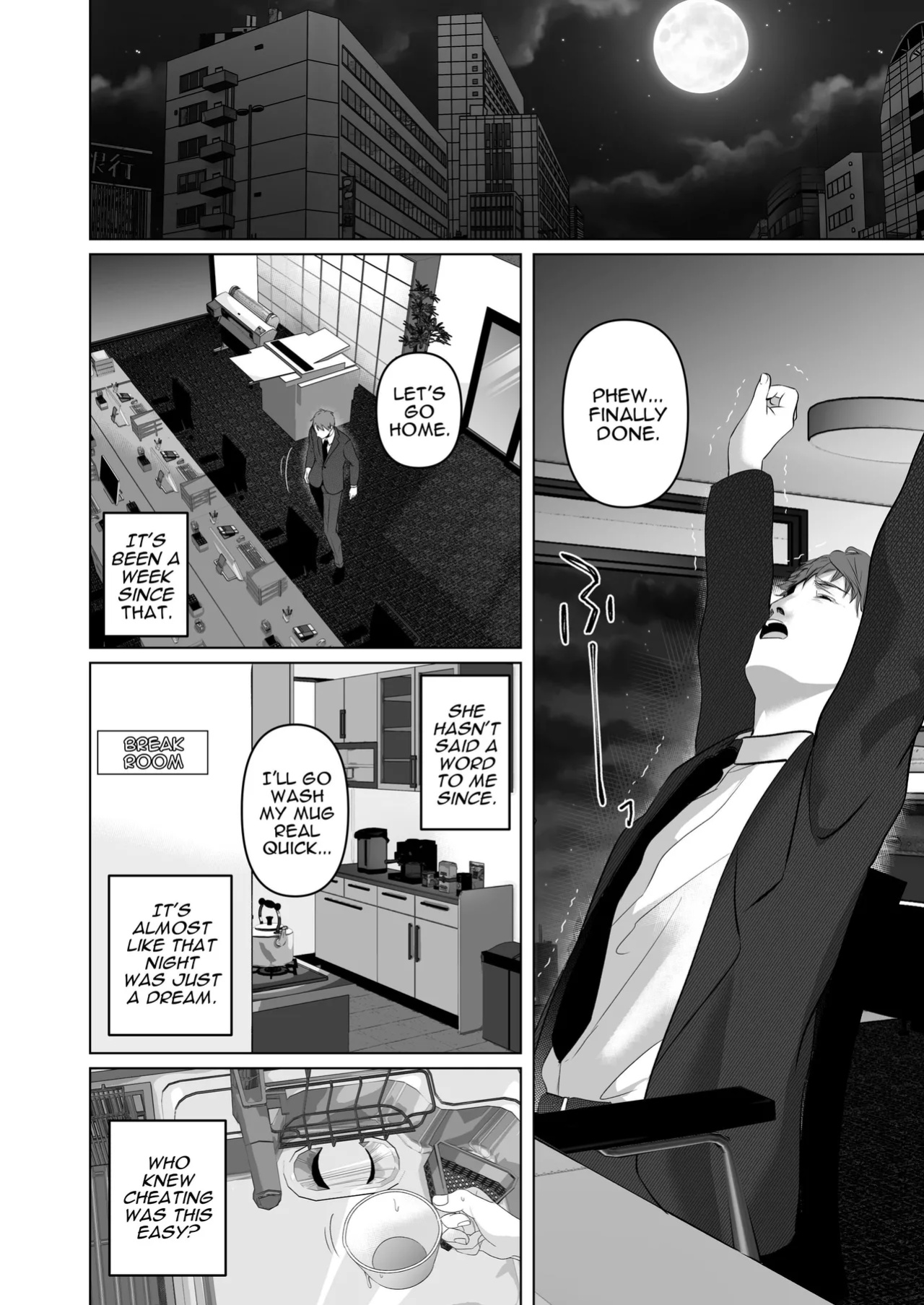 [Torotoro Yume Banana (Yumeki Banana)] Zettai, Naisho ni Dekimasuyo ~Jimi Kyonyuu Muchimuchi Kouhai ga Kanojo Mochi no Ore ni Semattekite Dosukebe Uwaki Namanakadashi~ | I Can Keep a Secret ~Cheating Creampies with my Curvy Colleague~ [Darg777 Translation