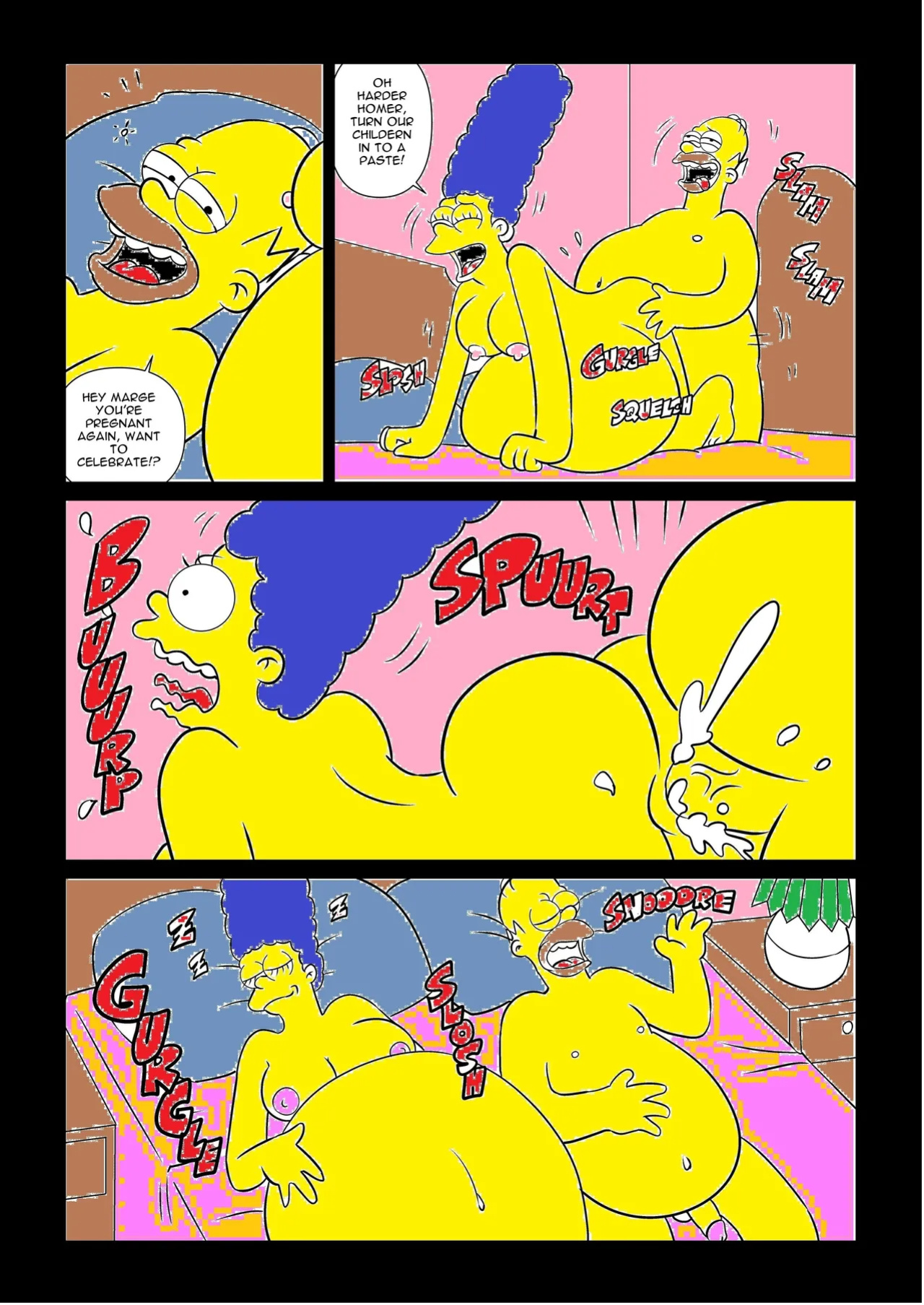 Marge's Midnight snack
