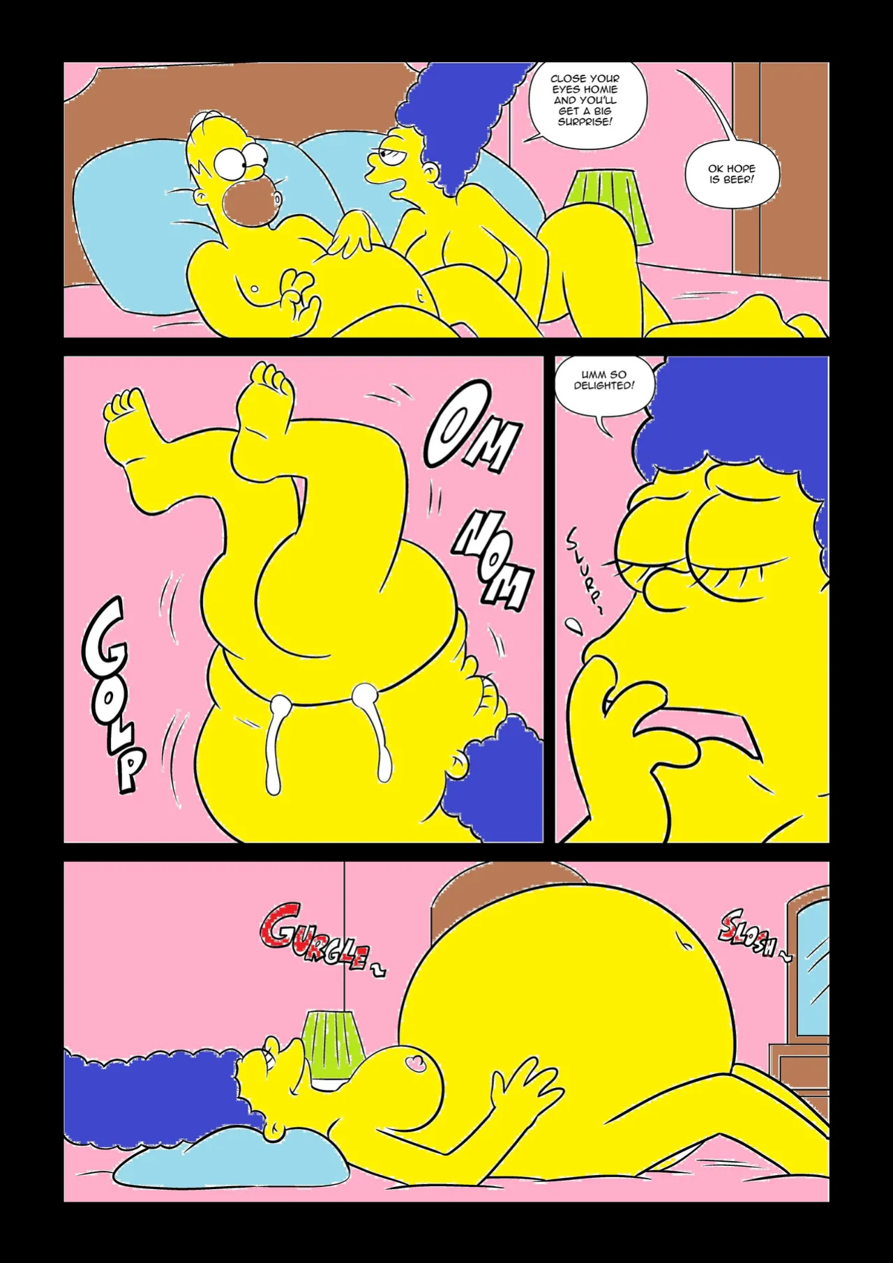 Marge's Midnight snack