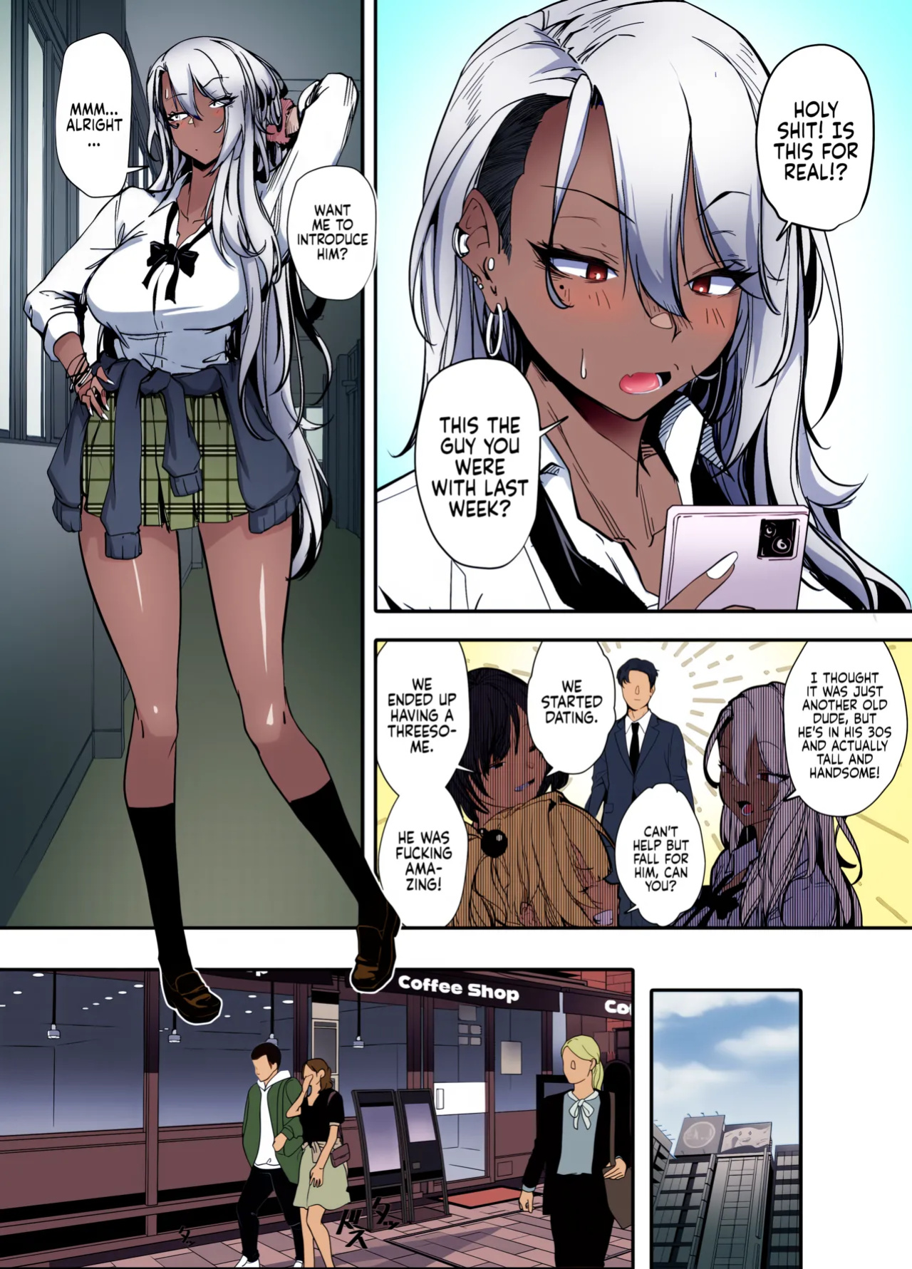 [Onkyu] Namaiki JK ga Wakaraserareru Hon | Putting a Cheeky Gyaru in Her Place [Coffedrug] [Colorized]