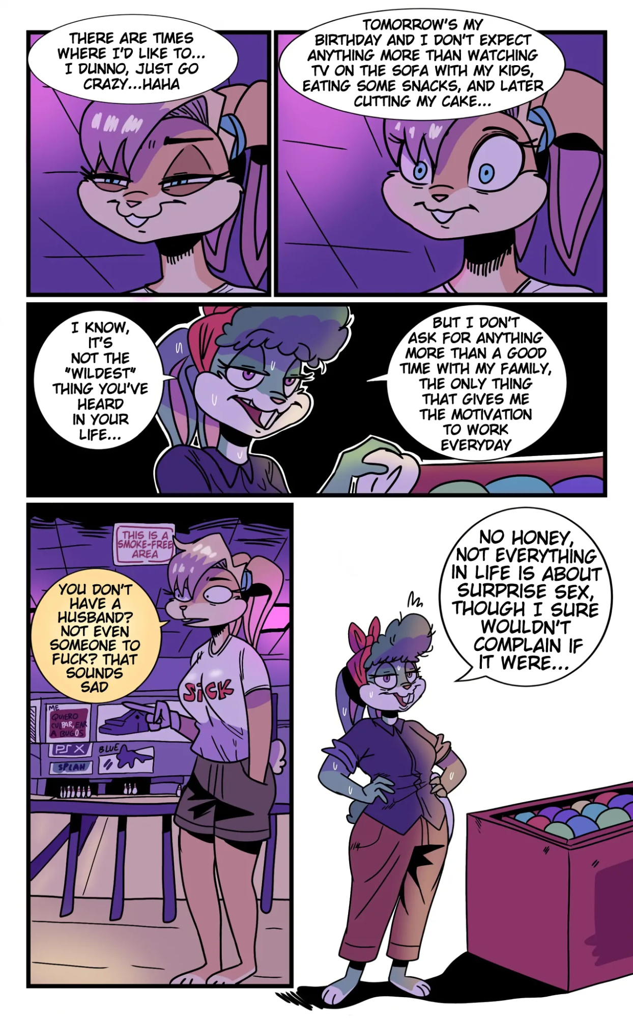 [RenitaReed] Bshara Bunny and her Desires | Bshara Bunny y sus deseos