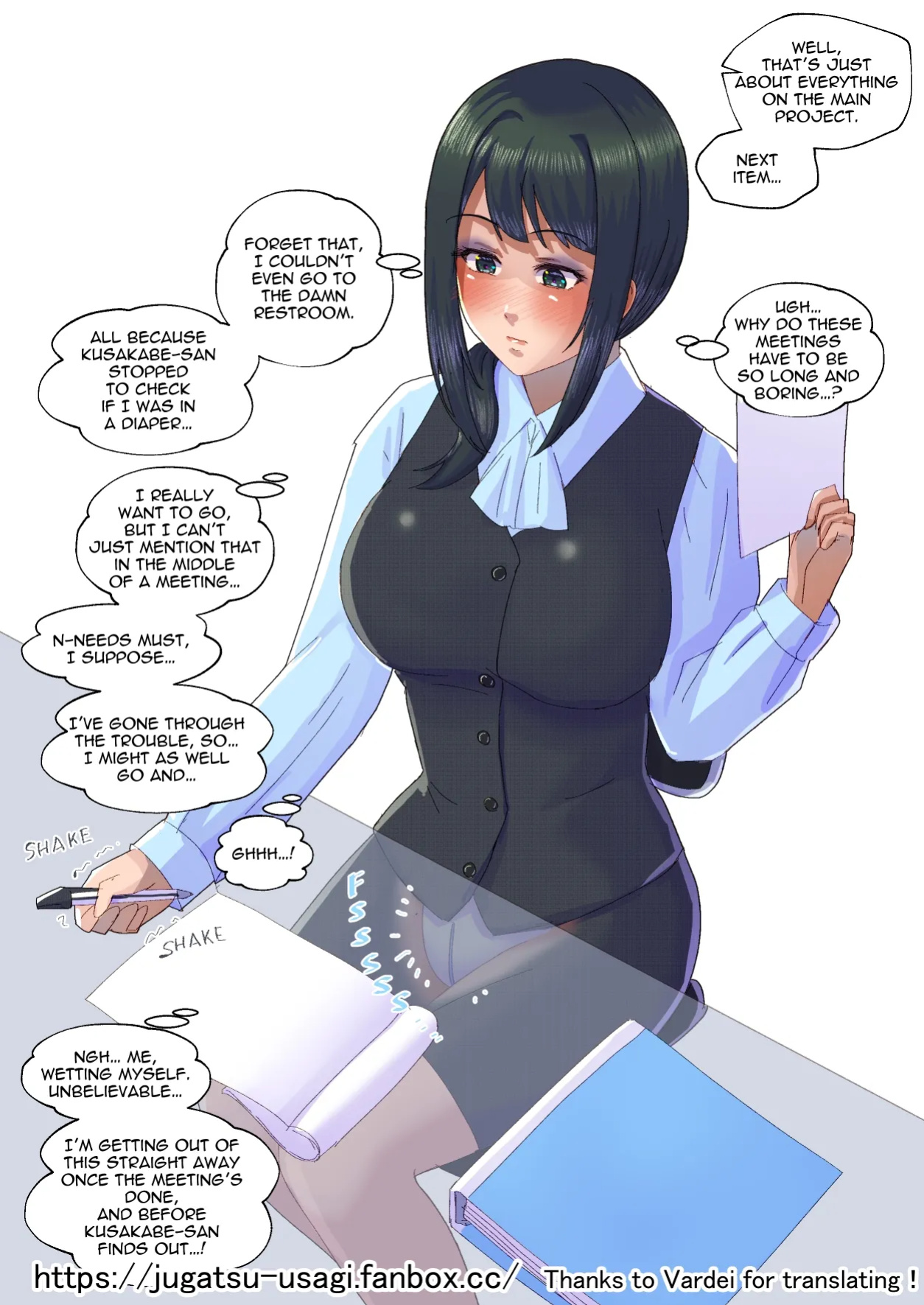 [Jugatsu Usagi] Kouhai’s Pushover Baby