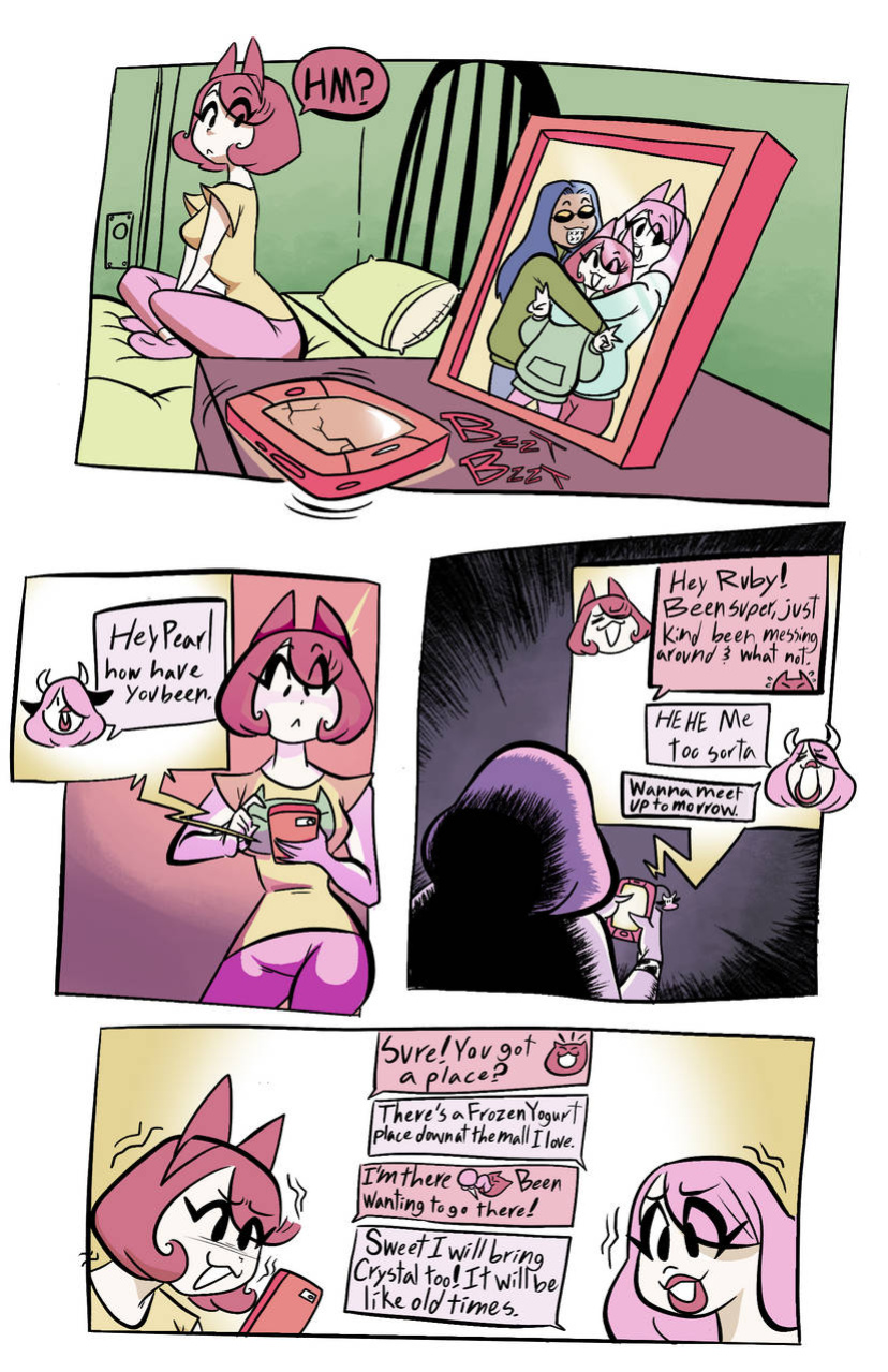 JoeKie3wl - Pearl's Old Friends / Sharene and Pamela / Mittens Twins Big Dinner / + Epilogue [ English / Complete ]