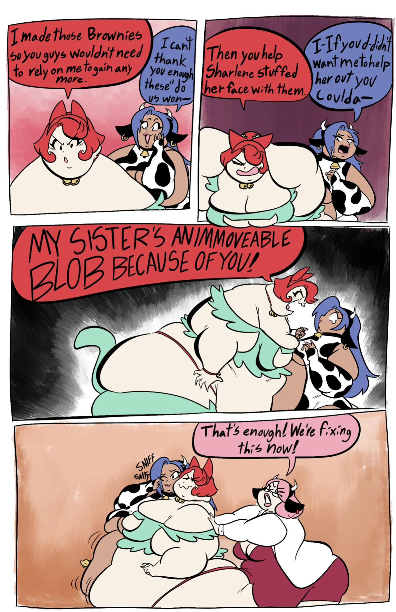 JoeKie3wl - Pearl's Old Friends / Sharene and Pamela / Mittens Twins Big Dinner / + Epilogue [ English / Complete ]