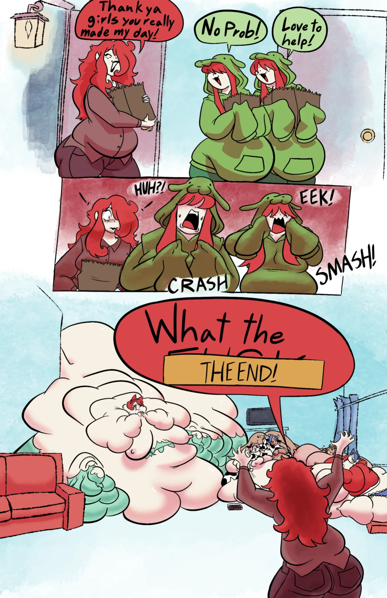 JoeKie3wl - Pearl's Old Friends / Sharene and Pamela / Mittens Twins Big Dinner / + Epilogue [ English / Complete ]