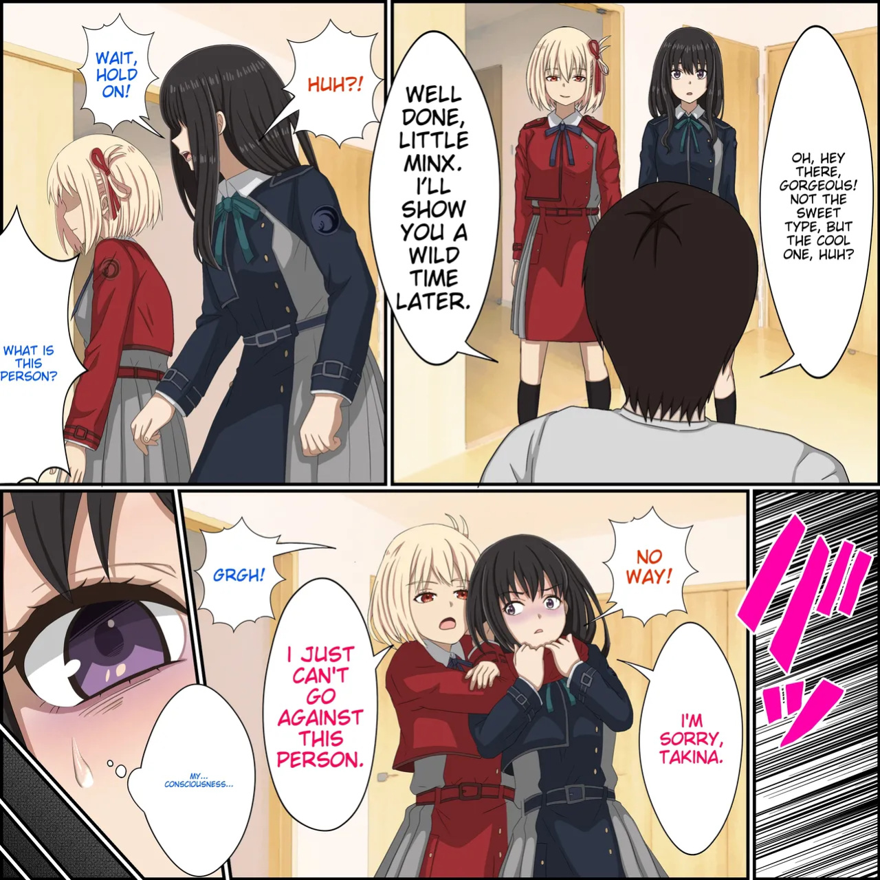 [Banana Style] "Saiminjutsu de Lycoris o Omochikaeri Shite Mita 2" Lycoris Recoil, Inoue Takina Saimin Hen! (Lycoris Recoil) [MTL]