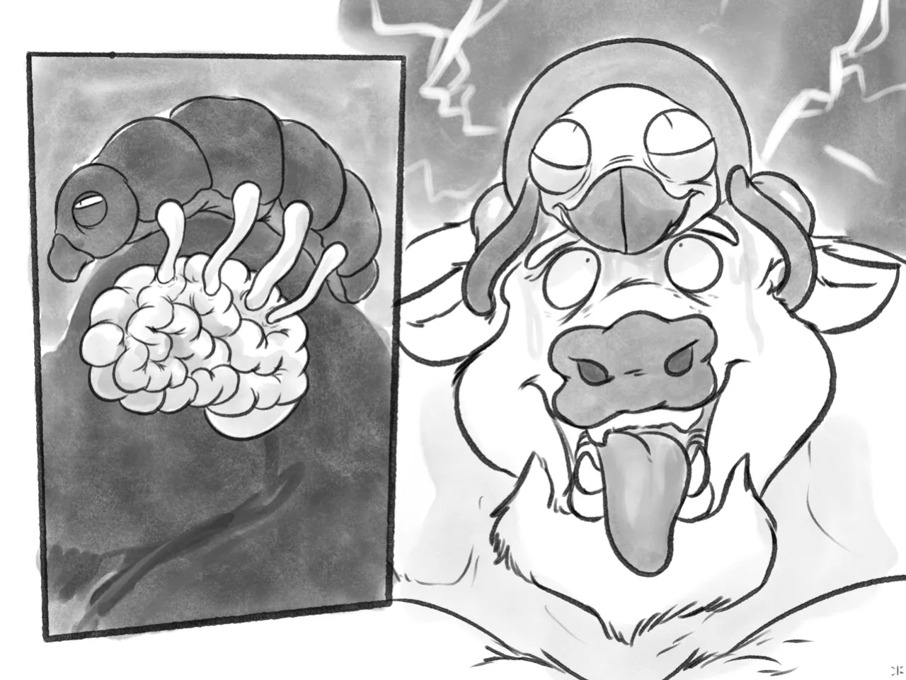 [Uniparasite] Larve: Loser's Punishment