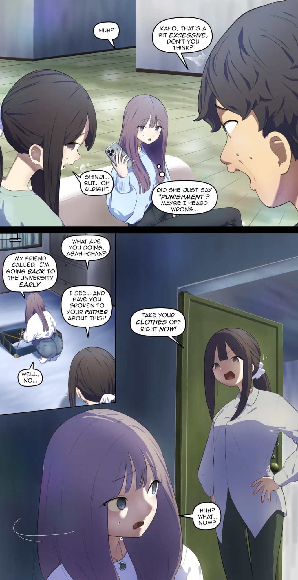 My father remarried, so I went to say hello… 【Translated by kochakaden】