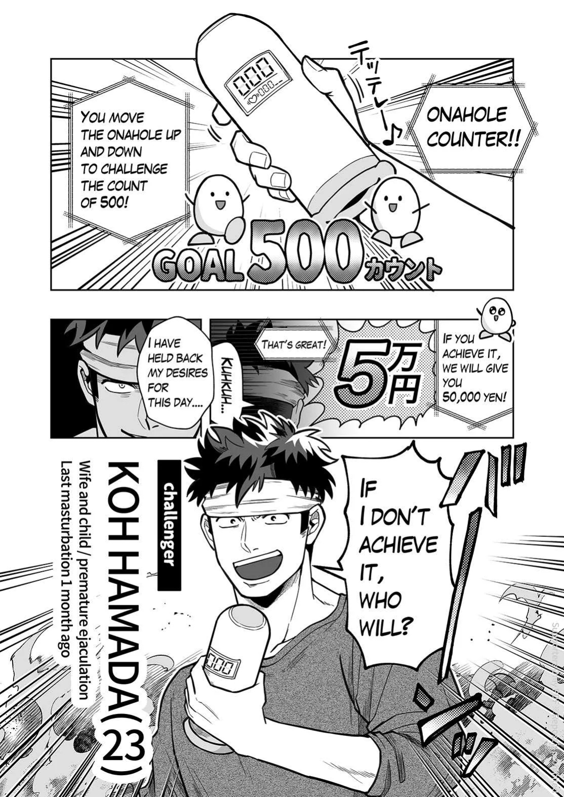 [BG Honda] ONAHOLE COUNTER (MASTURBATION & CONTINUOUS CLIMAX)