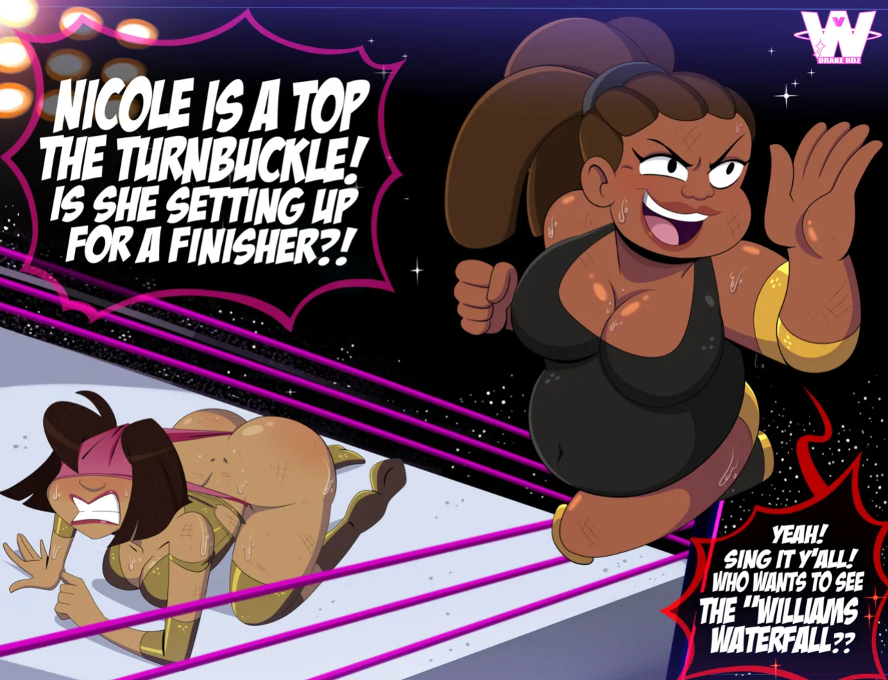 [DRAKE-HERNANDEZ] Nicole Williams vs Trudy Proud (Craig of the Creek/The Proud Family)