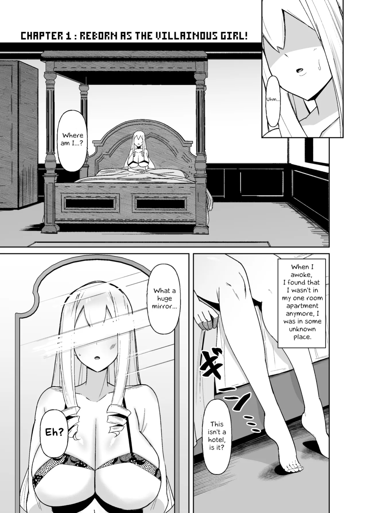 [COSCOteikoku (sella)] I was reincarnated as a villainess in an otome Game who was a futanari in her backstory ~Ch. 1~ [Erelzen] .zip