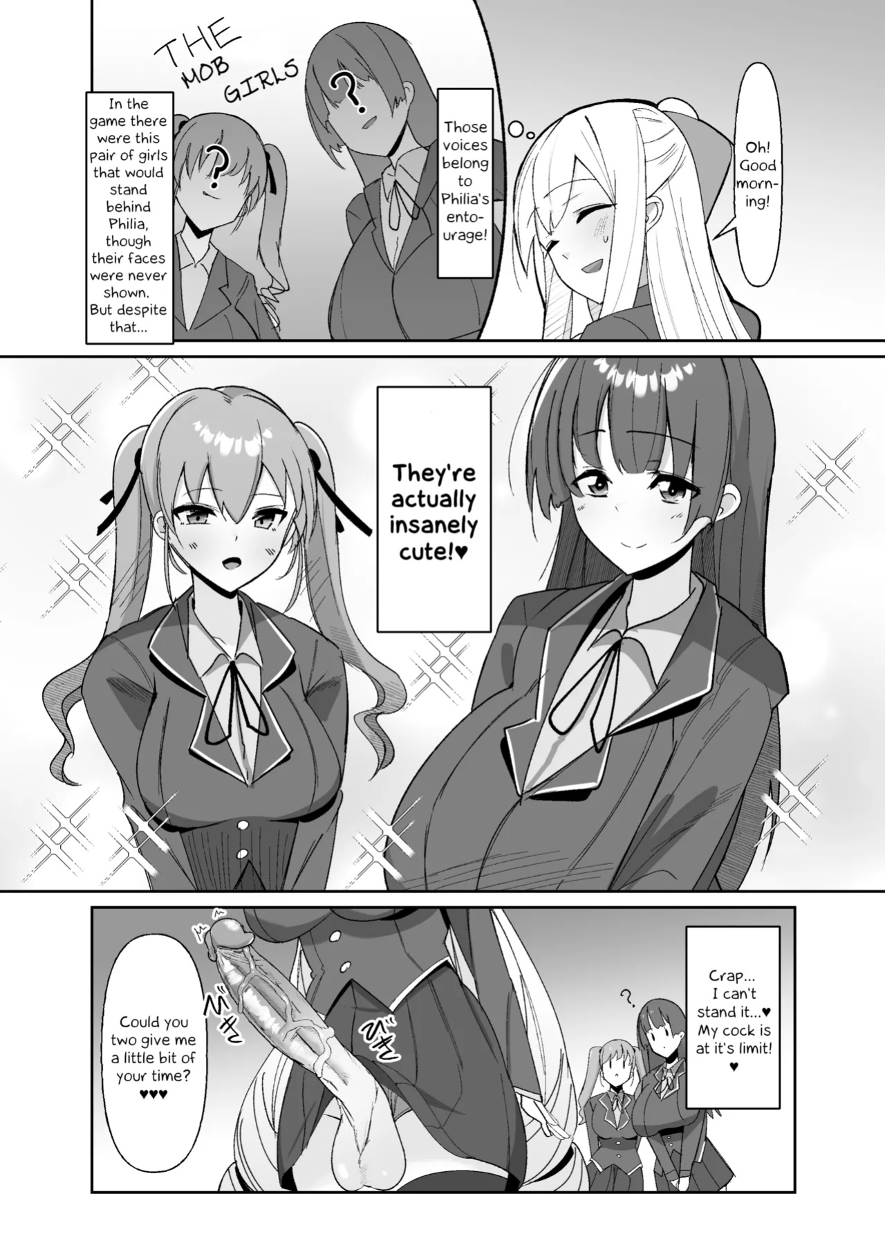 [COSCOteikoku (sella)] I was reincarnated as a villainess in an otome Game who was a futanari in her backstory ~Ch. 1~ [Erelzen] .zip