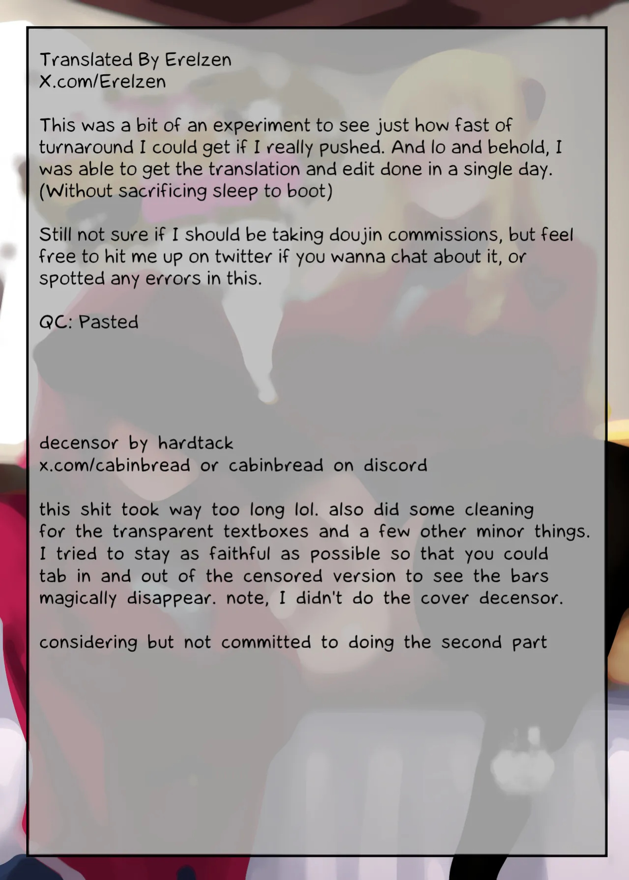 [COSCOteikoku (sella)] I was reincarnated as a villainess in an otome Game who was a futanari in her backstory ~Ch. 1~ [Erelzen] .zip